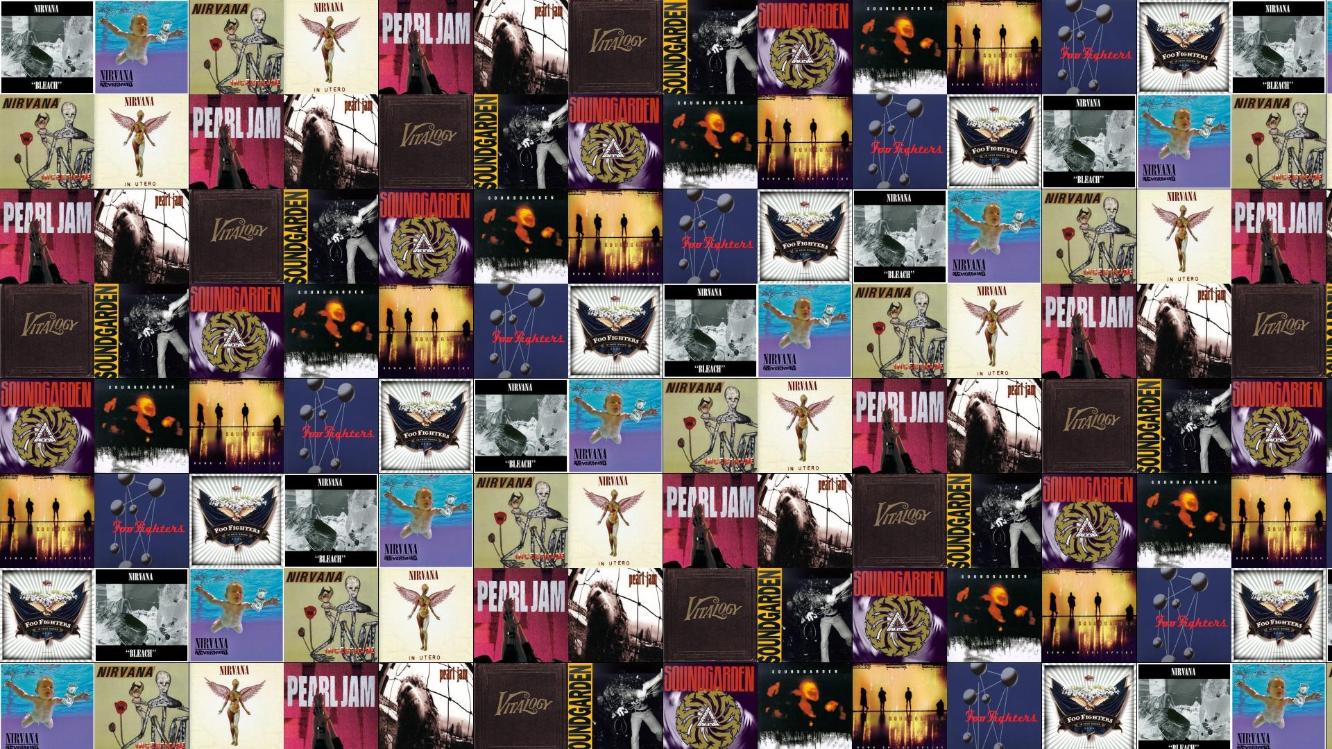 1920x1080 NIRVANA Bleach Nevermind Incesticide Nirvana In Utero Wallpaper « Tiled Desktop Wallpaper, Desktop