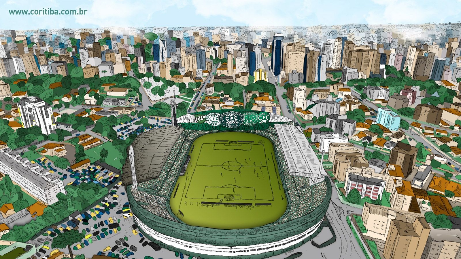 1600x900 Coritiba Foot Ball Club, Desktop