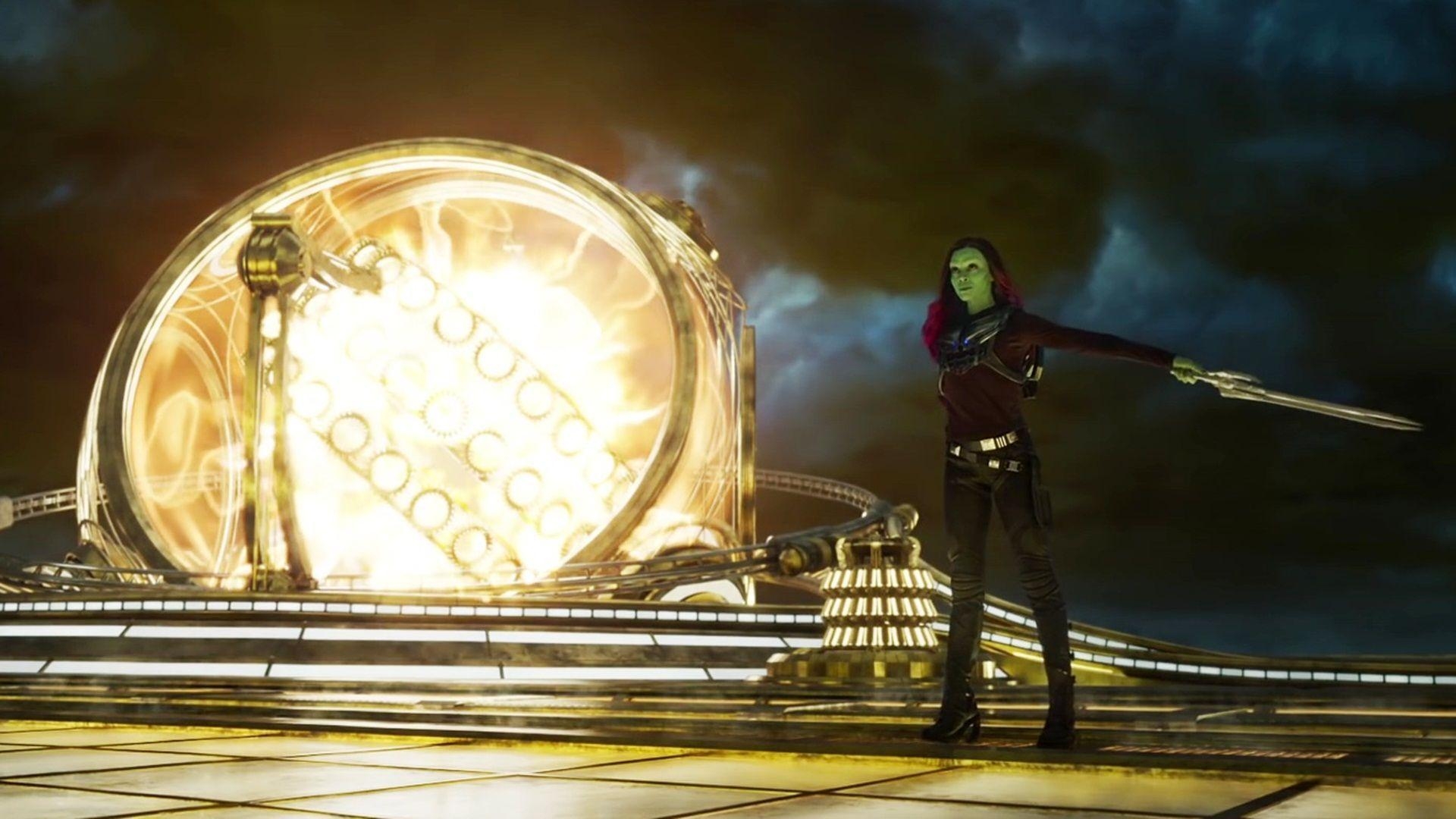 1920x1080 Guardians Of The Galaxy Vol. 2 Zoe Saldana Gamora Wallpaper 11127, Desktop