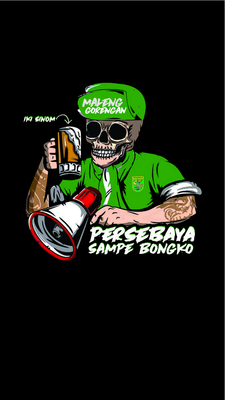 730x1280 persebaya skull Wallpaper, Phone