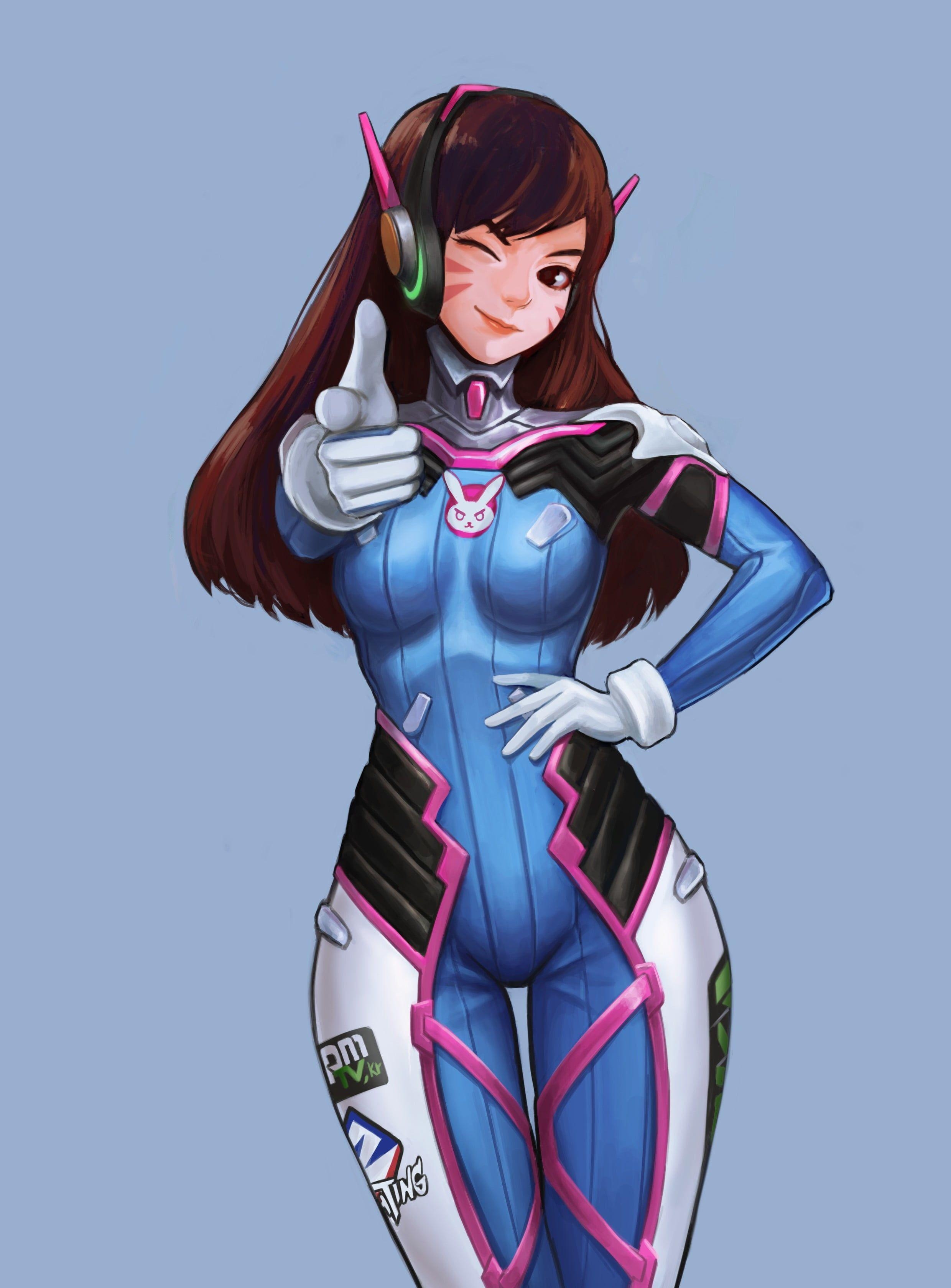 2480x3360 D.va from overwatch HD wallpaper, Phone