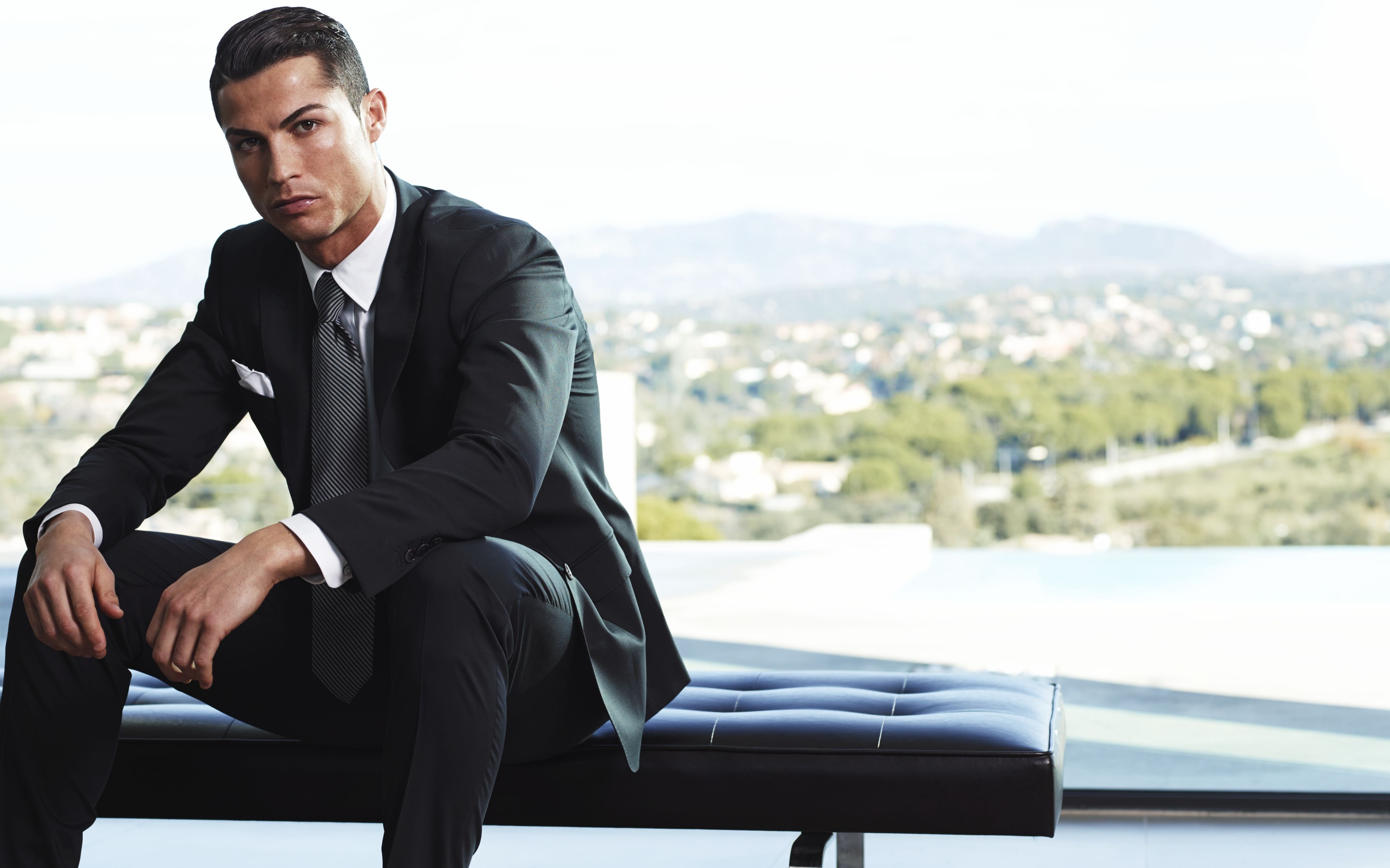 4100x2560 Wallpaper Cristiano Ronaldo, Suit:, Desktop