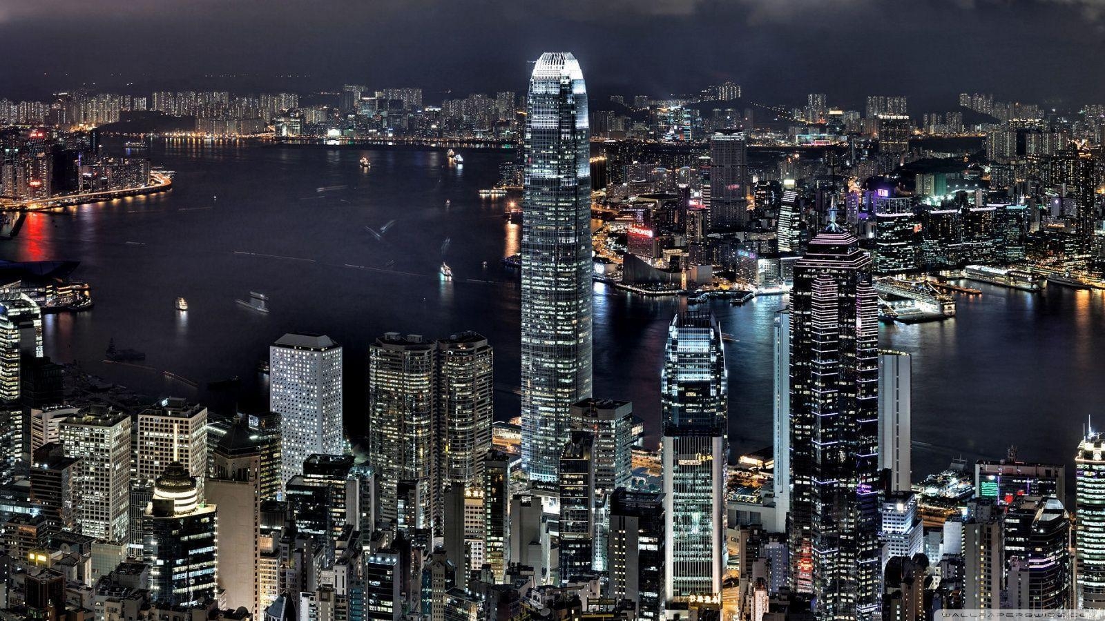 1600x900 Hong Kong China HD desktop wallpaper, High Definition, Desktop