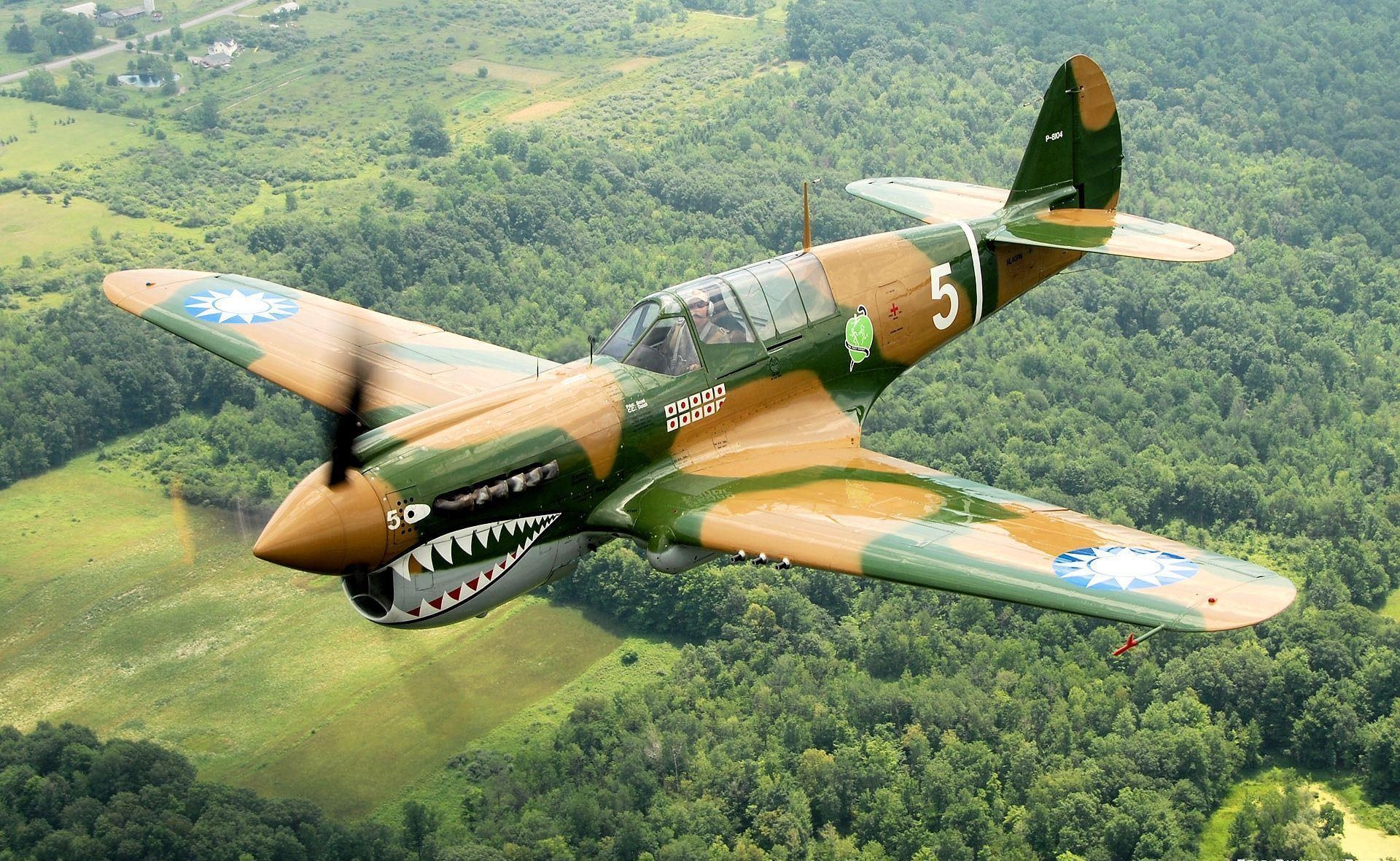 1920x1180 Curtiss P 40 Warhawk (taiwan Markings) Two HD Wallpaper #, Desktop