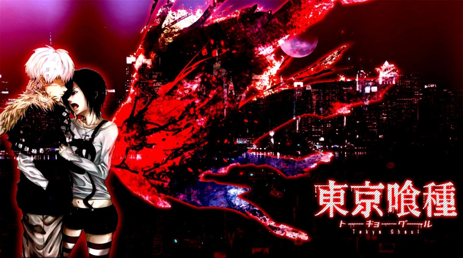 1520x850 Touka X Kaneki Tokyo Ghoul Wallpaper And Background Ghoul Wallpaper Ken Touka HD Wallpaper, Desktop