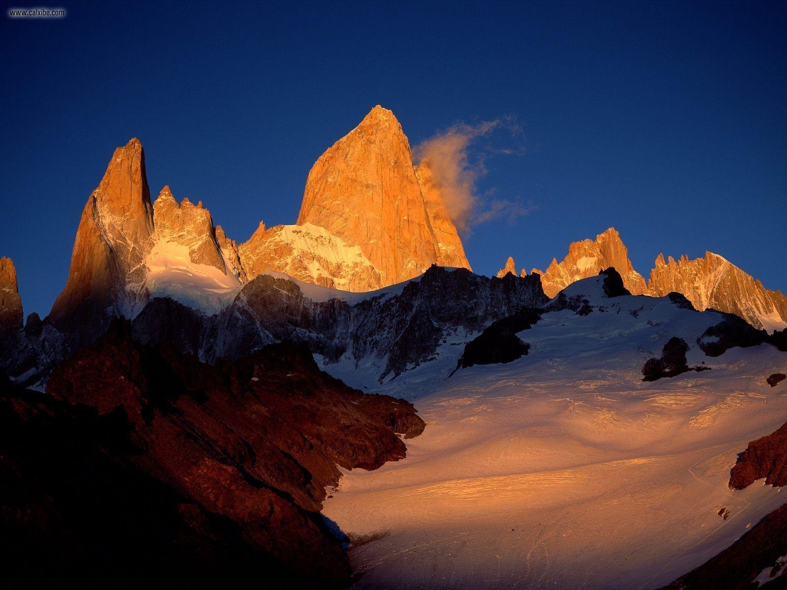 1600x1200 Nature: Mount Fitzroy Los Glaciares National Park Argentina, picture, Desktop