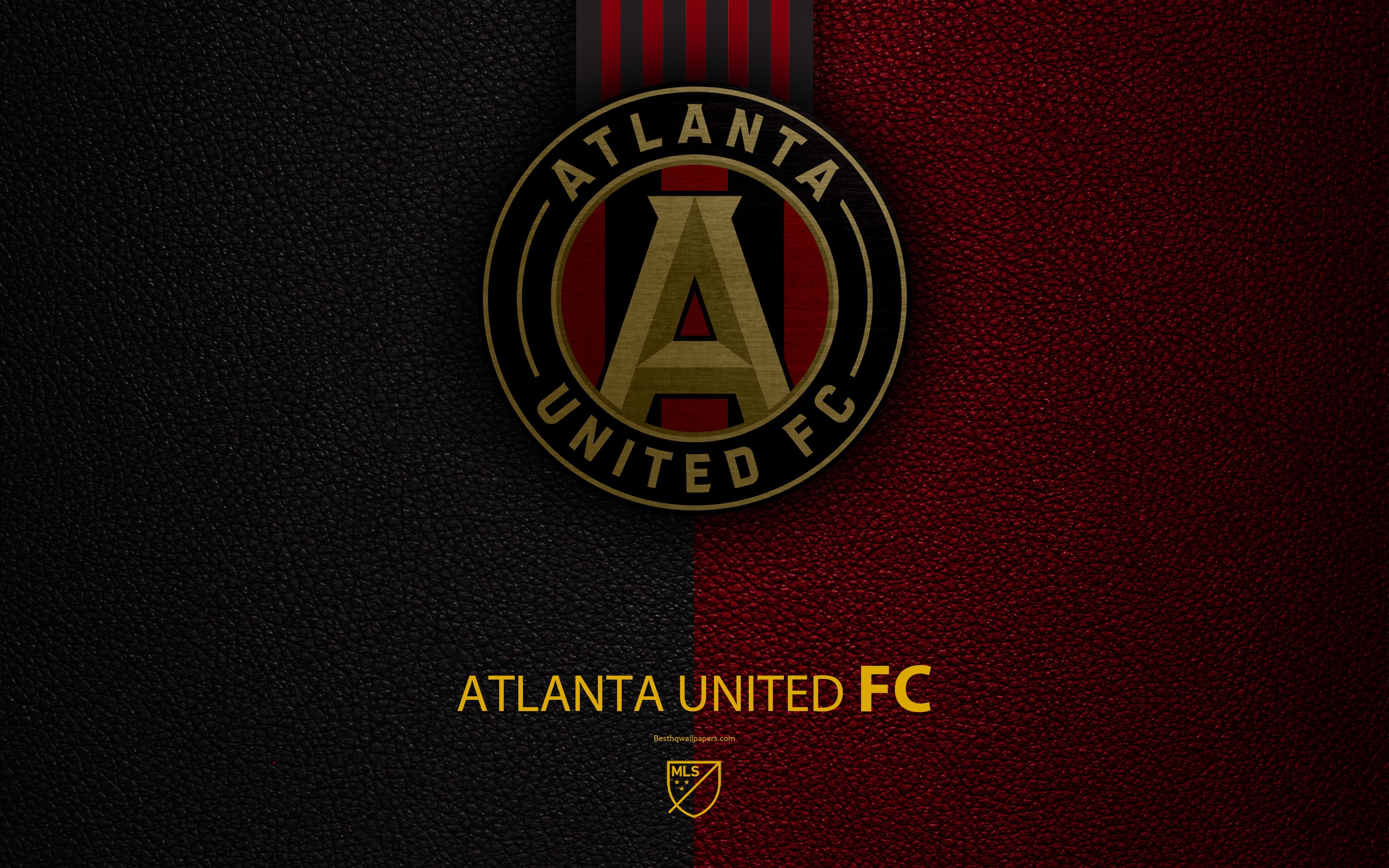 3840x2400 Download wallpaper Atlanta United FC, 4k, American soccer club, MLS, Desktop