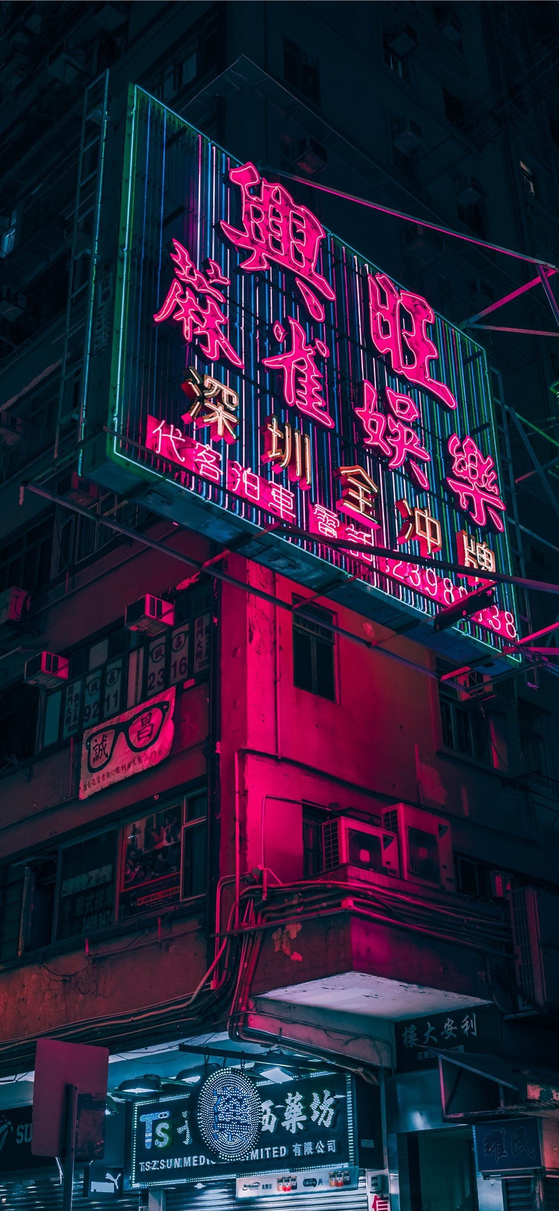 1130x2440 Best Neon iPhone X HD Wallpaper, Phone