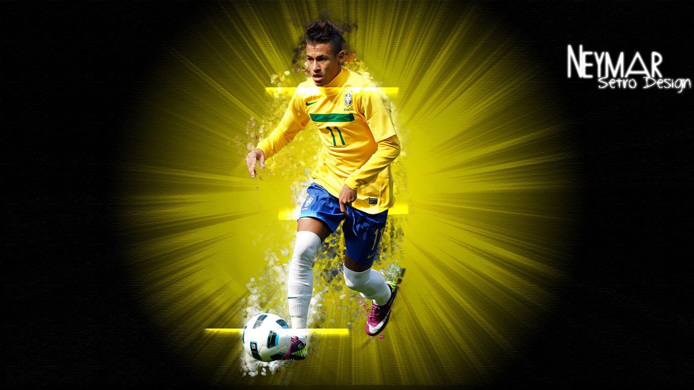 1370x770 Neymar HD Wallpaper 2015, Desktop