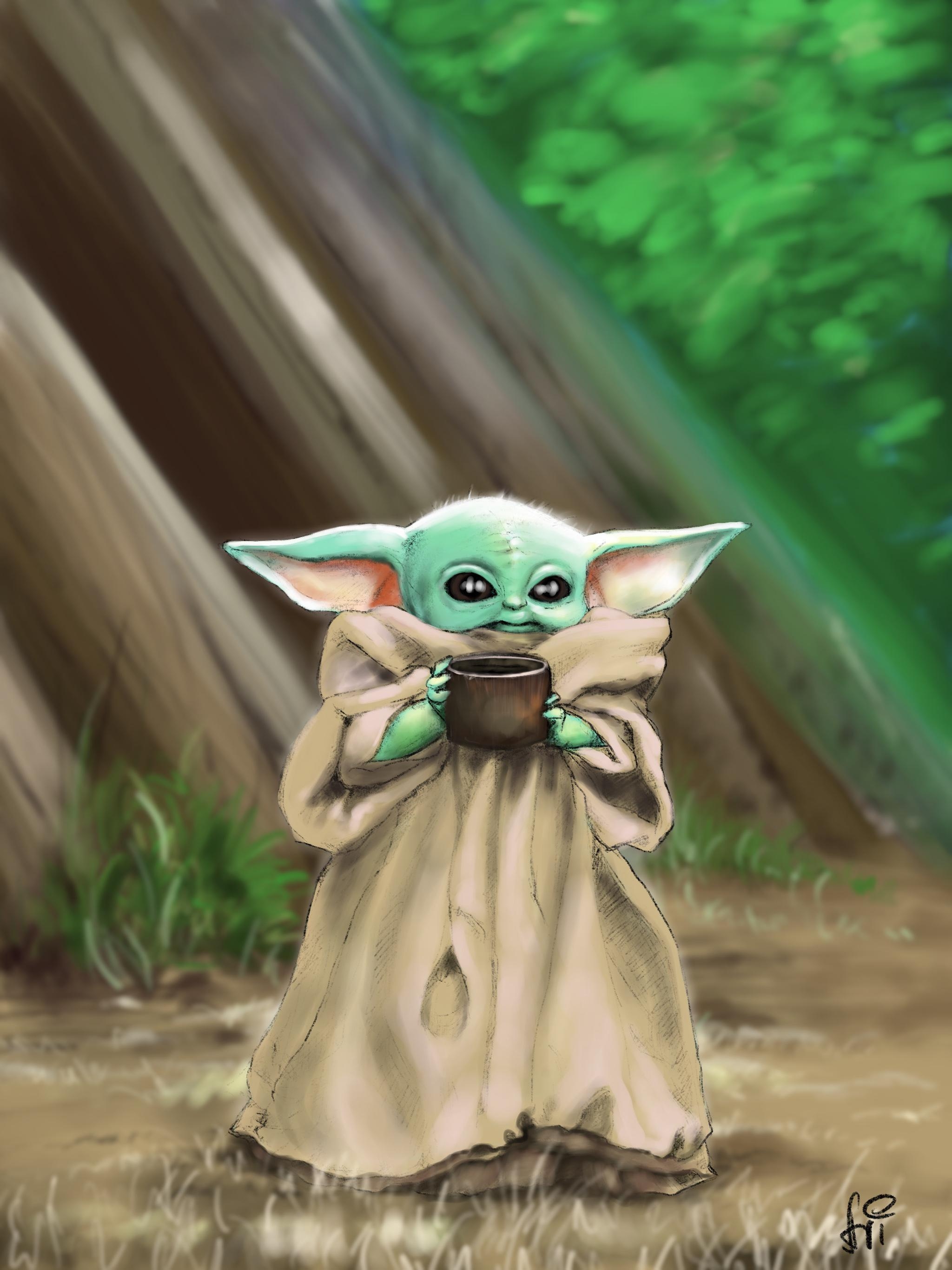 2050x2740 HD Baby Yoda Wallpaper & Mandalorian Wallpaper for Android, Phone