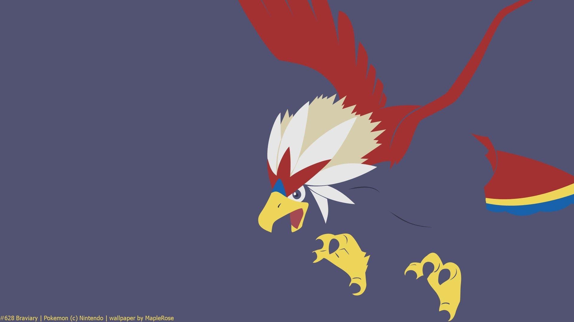 1920x1080 Braviary, Minimal, Pokemon, Pokemon Generation V HD Wallpaper, Desktop