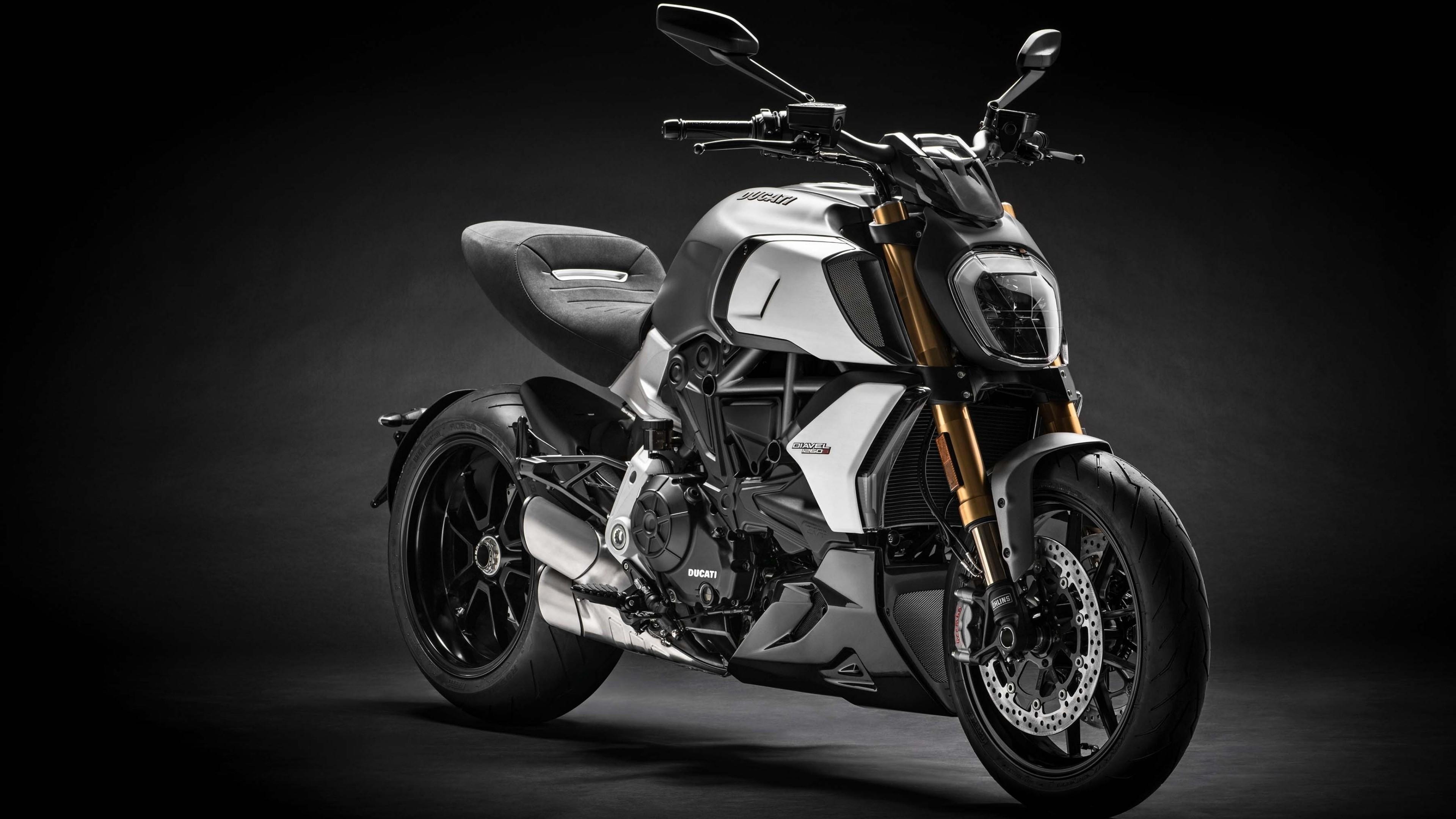 3840x2160 4K Wallpaper of 2019 Ducati Diavel 1260 S Bike, Desktop