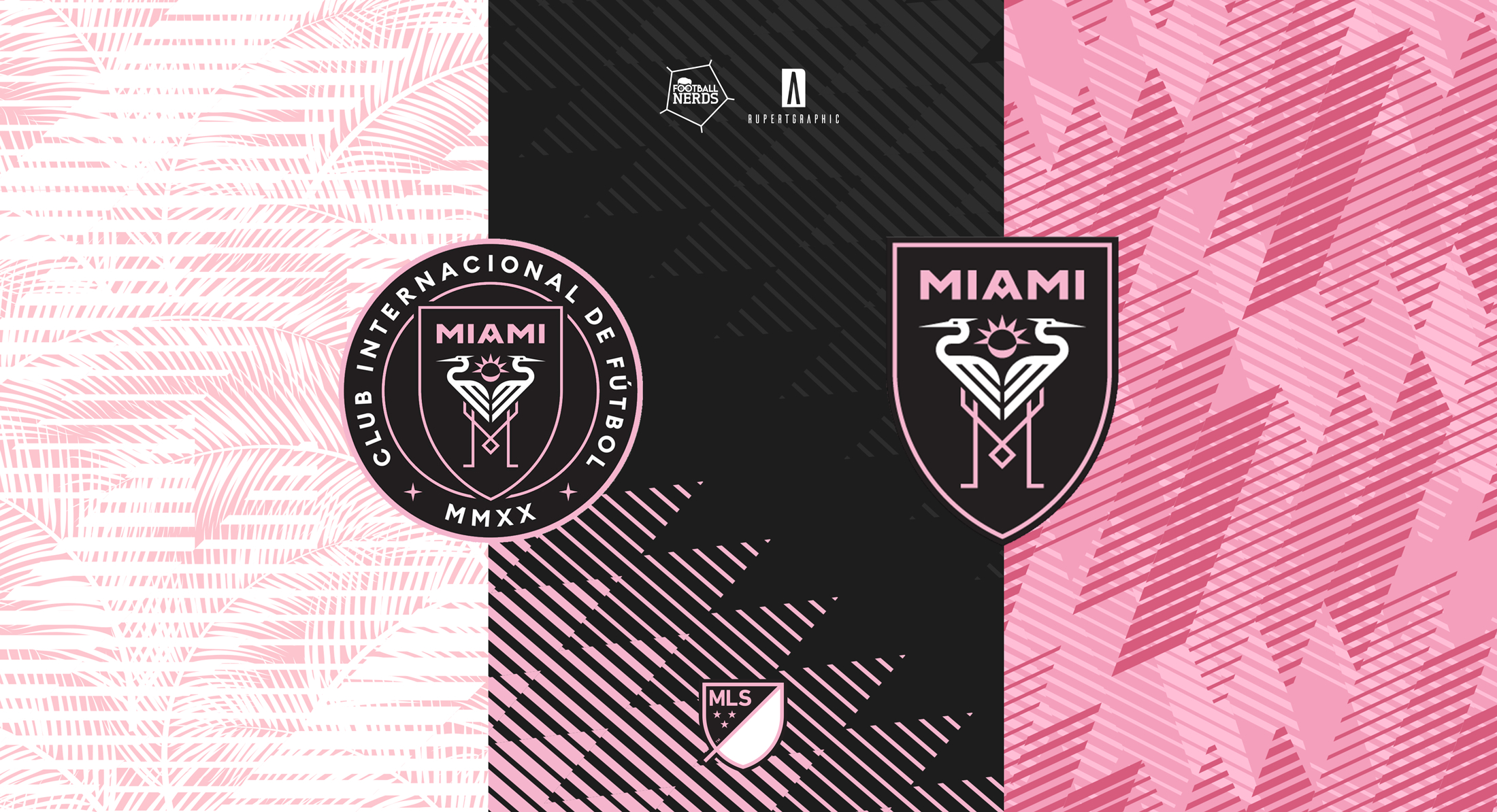 2200x1200 Inter Miami CF. Miami, Nerd, Football, Desktop