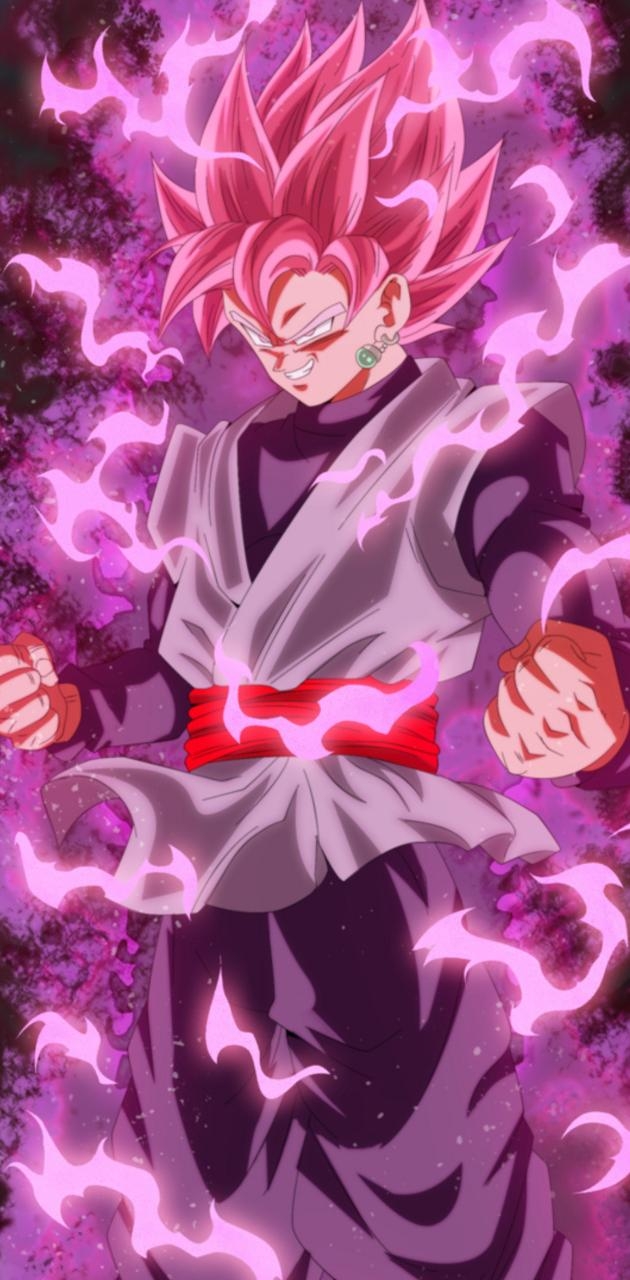 630x1280 Goku black rose wallpaper, Phone