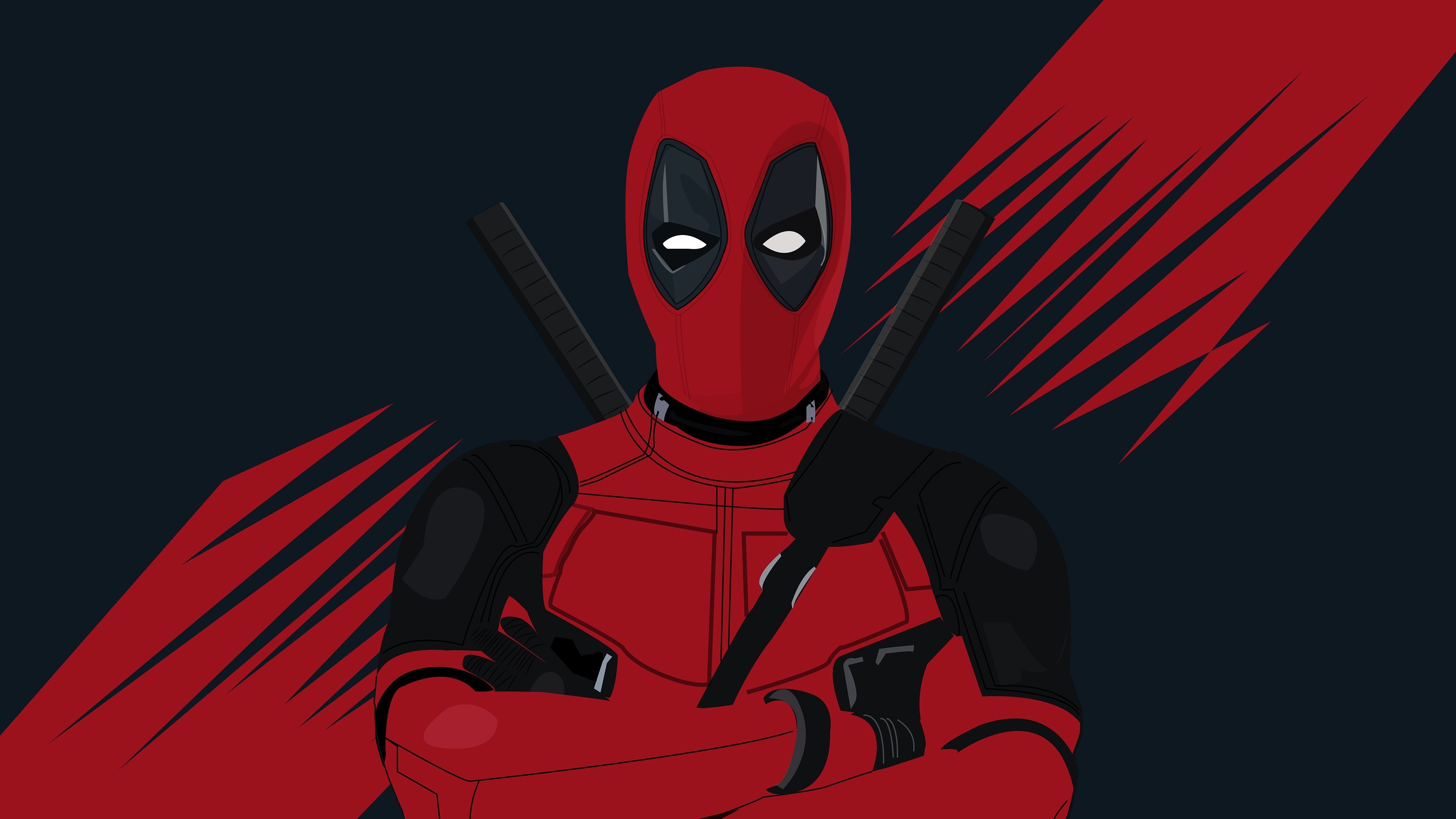 3840x2160 4k Deadpool Minimal 2019 Superheroes Wallpaper, Hd Wallpaper, Digital Art Wallpaper, Dea. Deadpool HD Wallpaper, Deadpool Wallpaper, Deadpool Wallpaper Desktop, Desktop