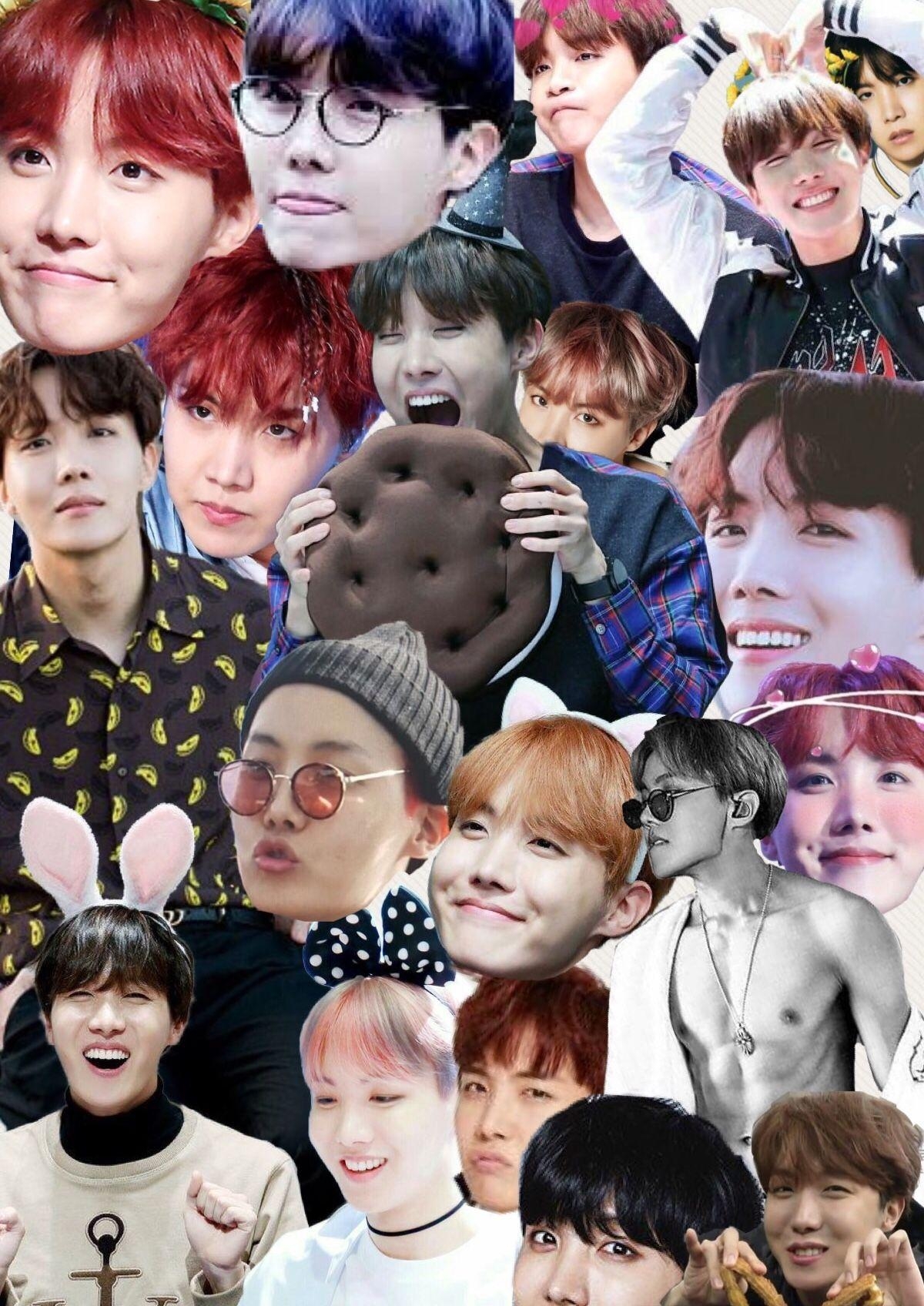 1200x1700 Cute Jhope collage wallpaper. Jhope cute, Jhope, Cute wallpaper, Phone