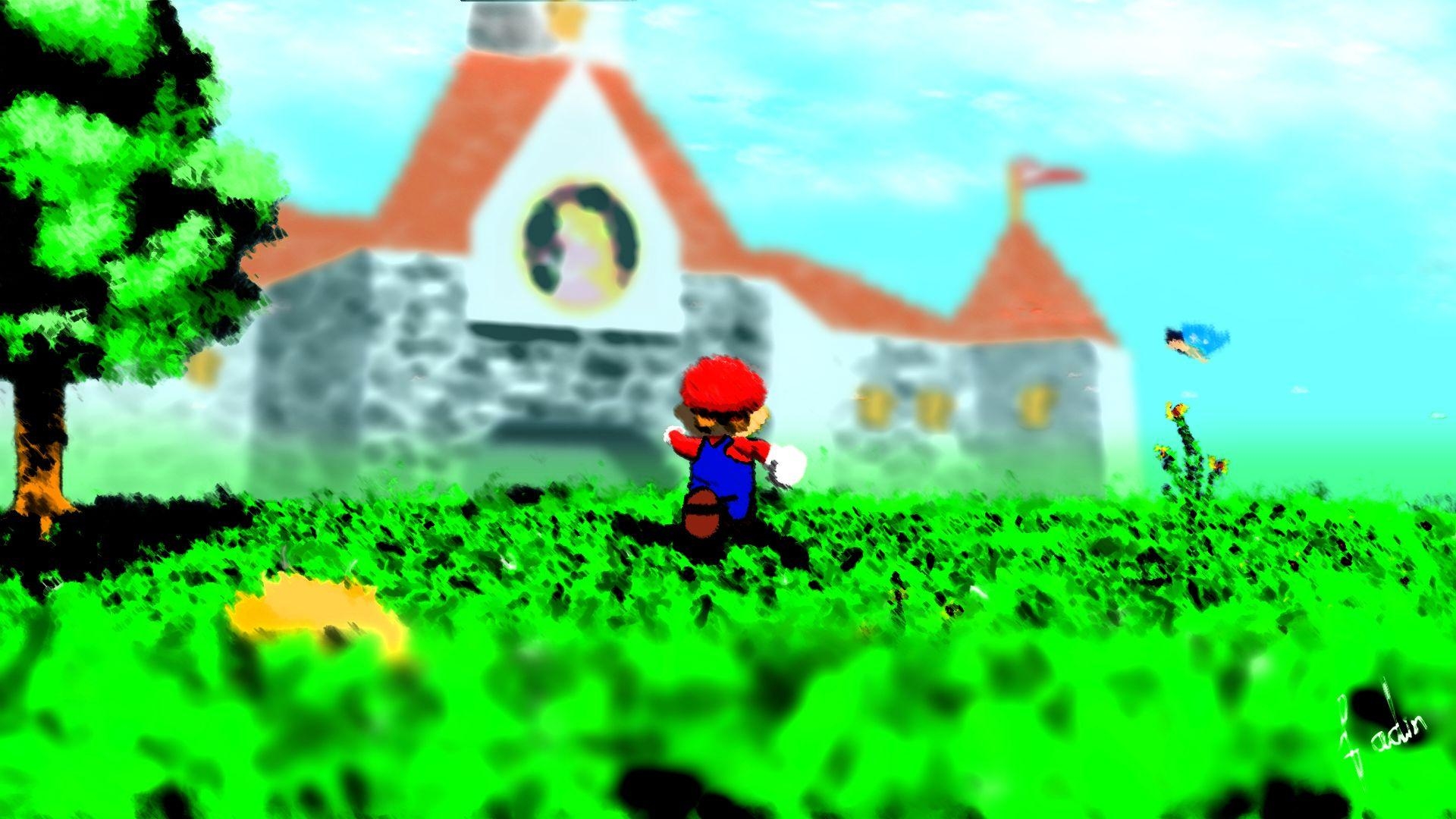 1920x1080 Super Mario 64 HD Wallpaper, Desktop