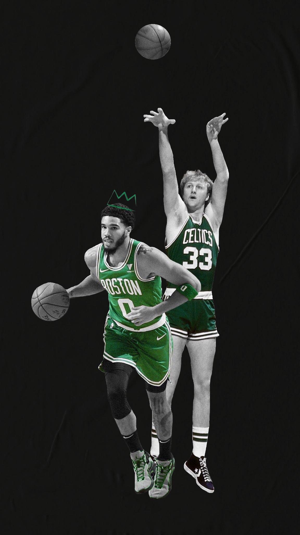 1160x2050 I don't know if this post already sent, but if not here's the wallpaper the Celtics Twitter tweeted out earlier but with a black background ☘️, Phone