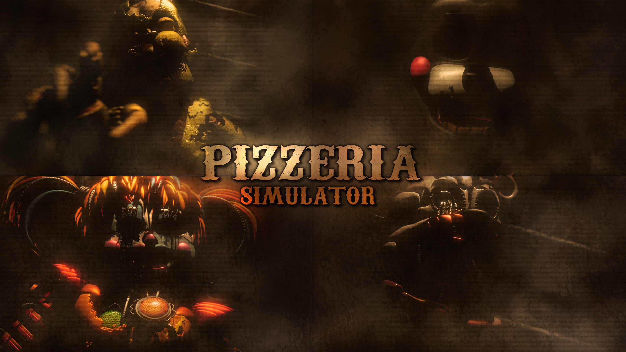 2560x1440 FNaF SFM Pizzeria Simulator wallpaper, Desktop