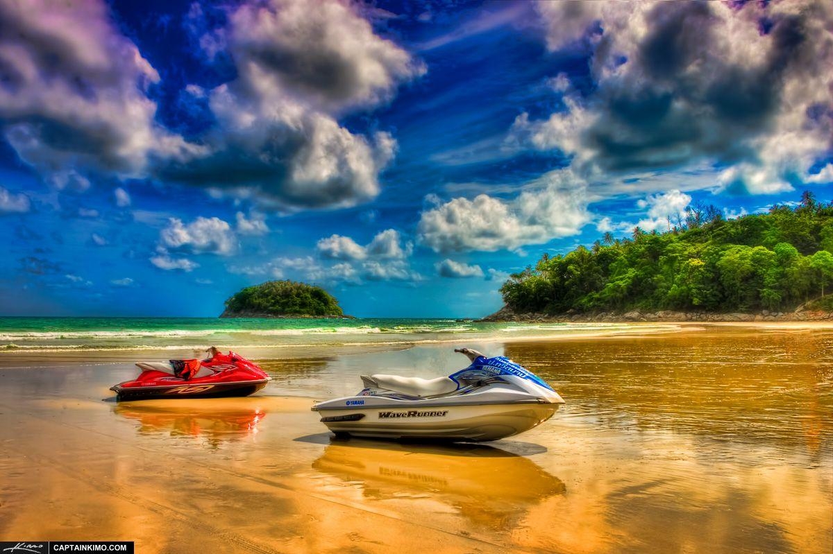 1200x800 Wave Runner Jet Ski at Kata Beach Phuket Thailand, Desktop