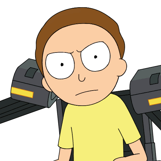 520x520 Mecha Morty Fortnite wallpaper, Phone