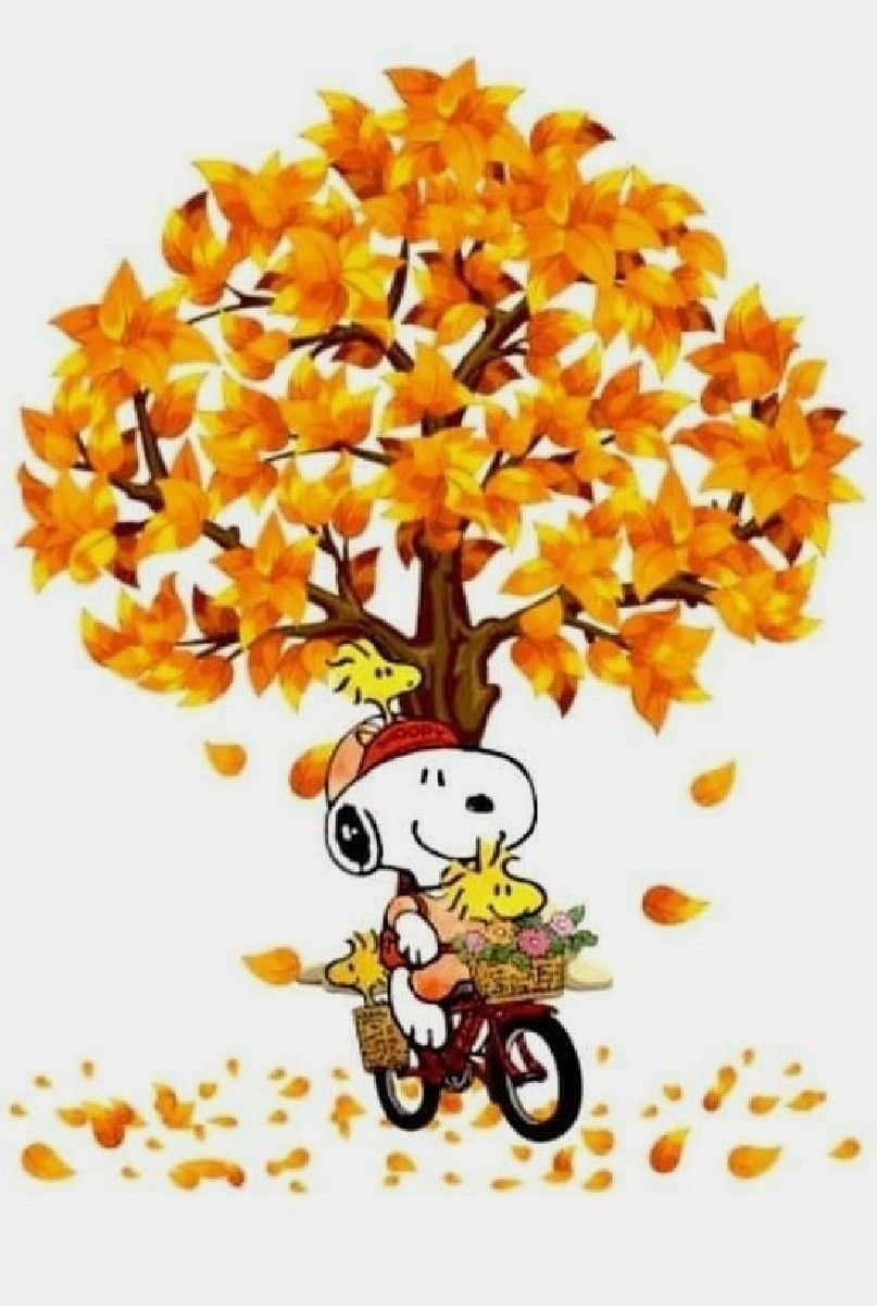 810x1210 Snoopy & fall. Snoopy wallpaper, Snoopy love, Snoopy picture, Phone