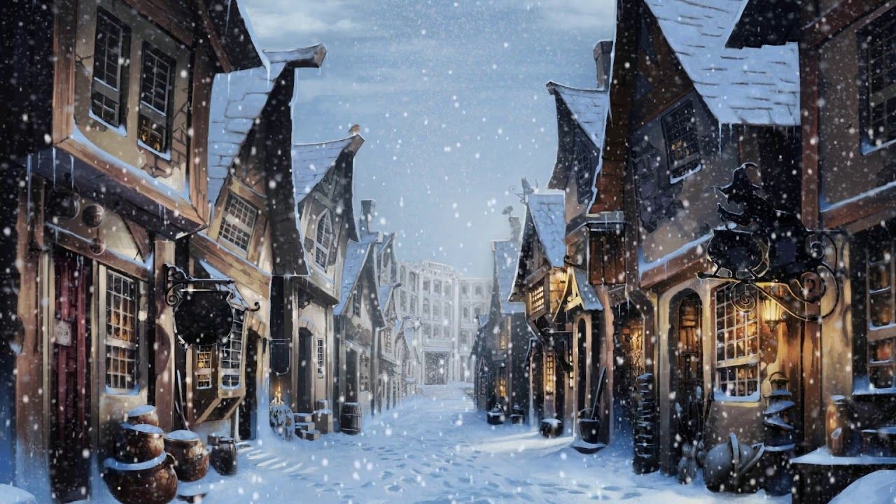 1280x720 Hour Relaxing Harry Potter Winter Christmas Music, Desktop