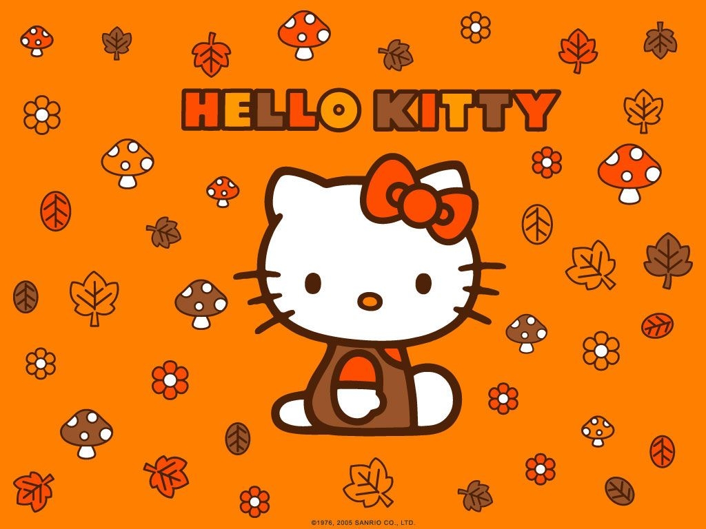 1030x770 Hello Kitty Autumn Wallpaper Free Hello Kitty Autumn Background, Desktop