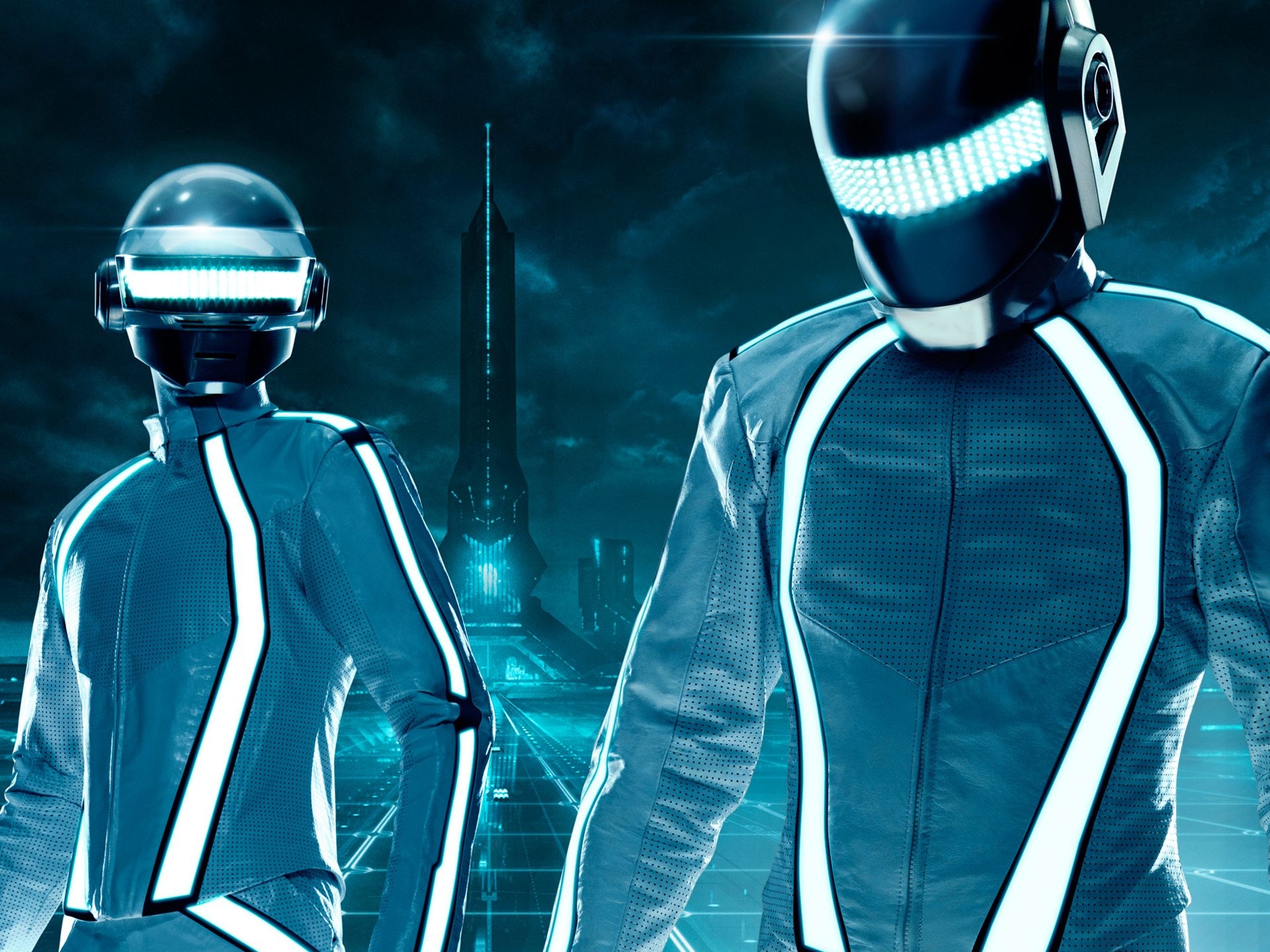 1920x1440 Daft Punk Duo Tron Legacy Wallpaper, Desktop