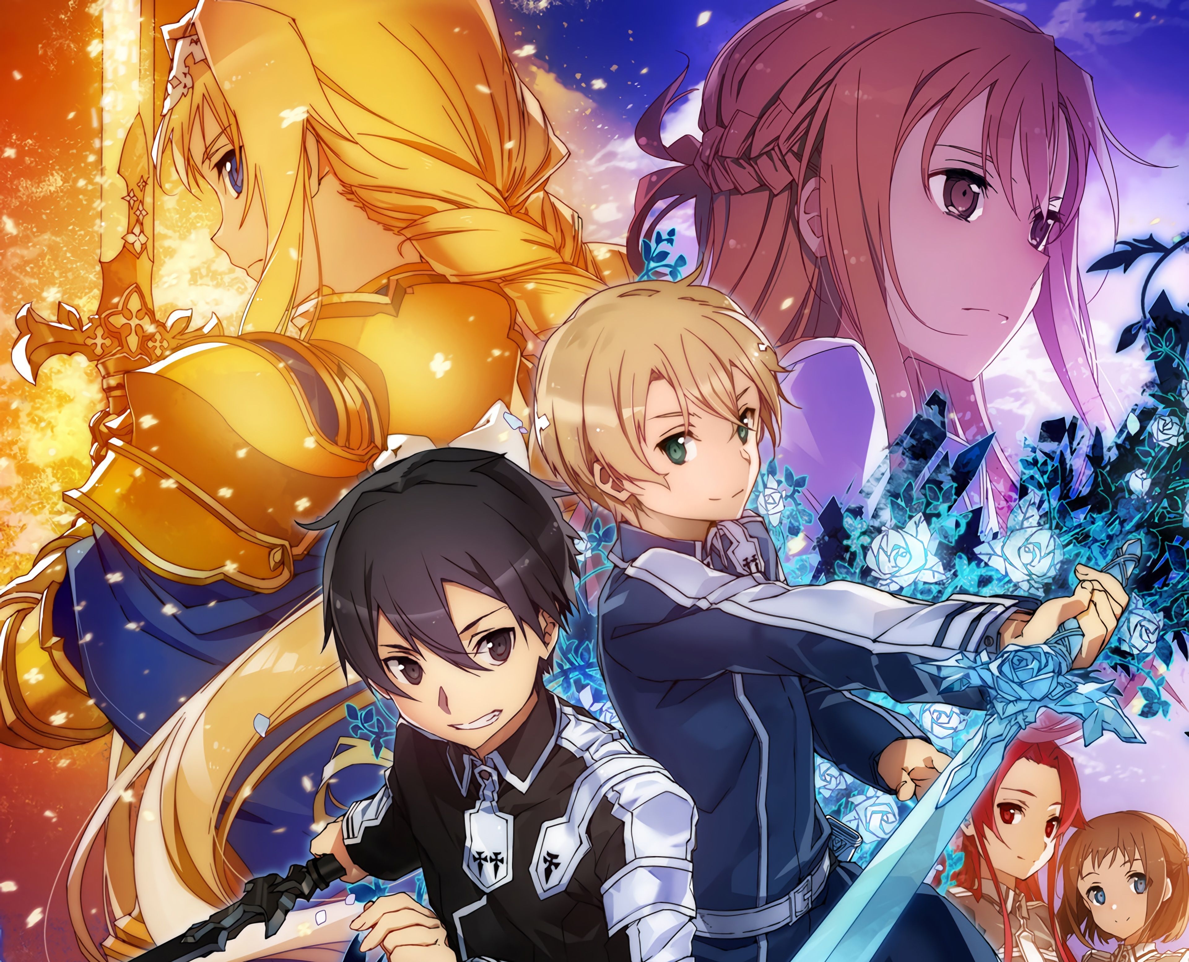 3840x3110 Sword Art Online 4K Wallpaper Free Sword Art Online 4K Background, Desktop