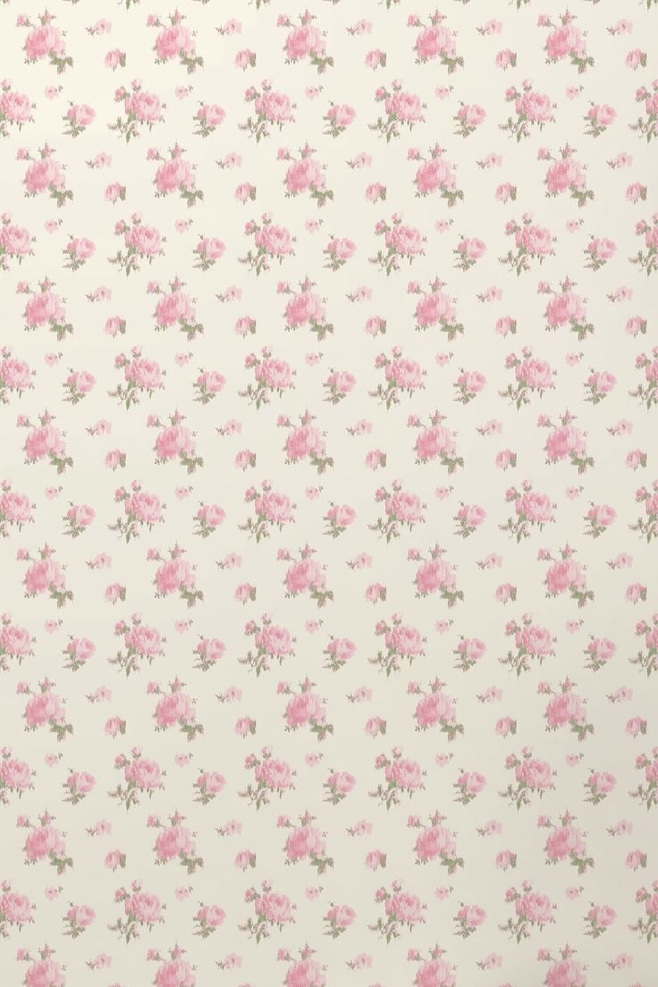 740x1110 Ikat Rose Wallpaper. Floral wallpaper, Phone