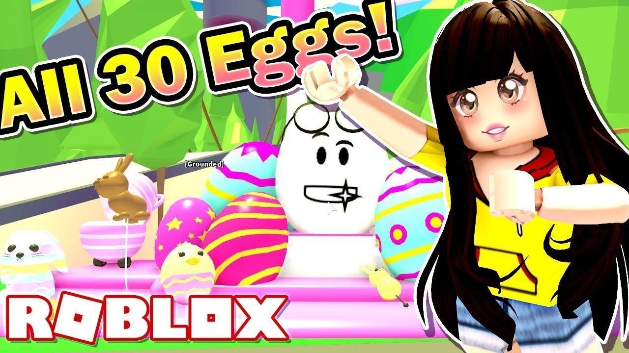 1280x720 ALL 30 EASTER EGG HUNT LOCATIONS in Roblox Adopt Me!, Desktop