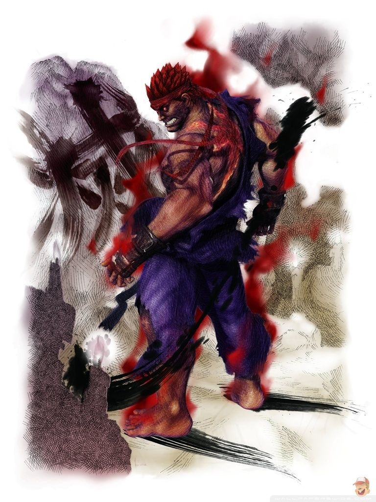 770x1030 Street Fighter Ryu Wallpaper, Phone