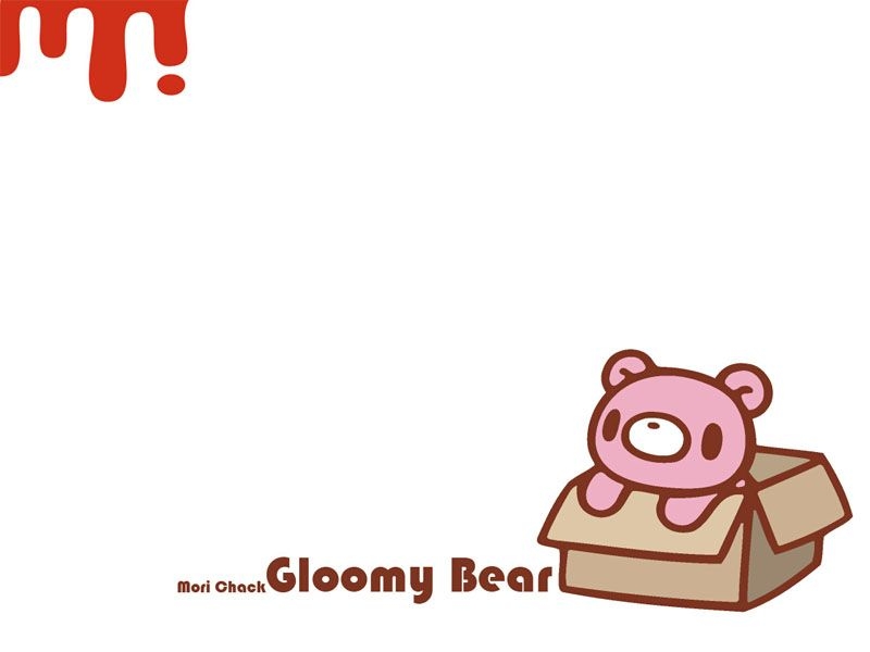 800x600 Gloomy Bear V2 By Beloved Chan, Desktop