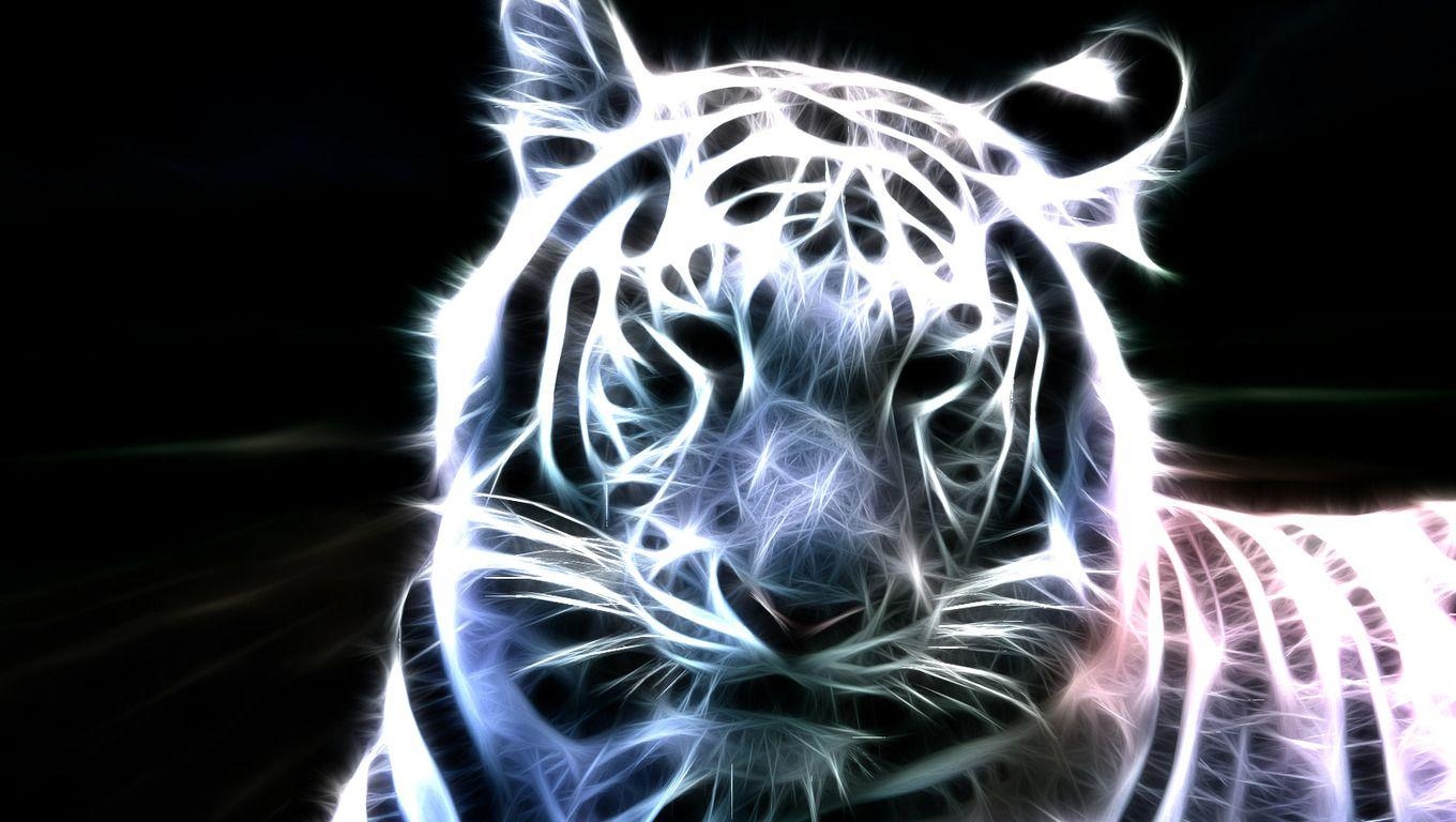 1360x770 Cool Tiger Wallpaper, Desktop