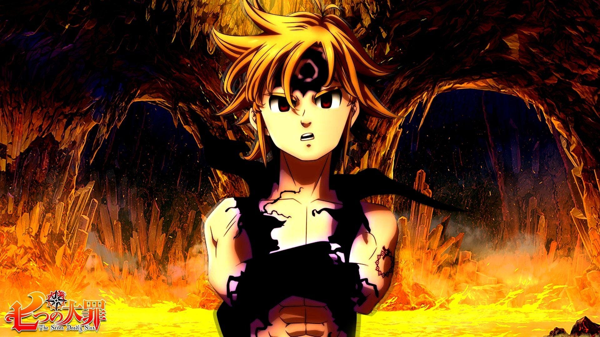 1920x1080 Wallpaper of Meliodas, Anime, The Seven Deadly Sins background, Desktop