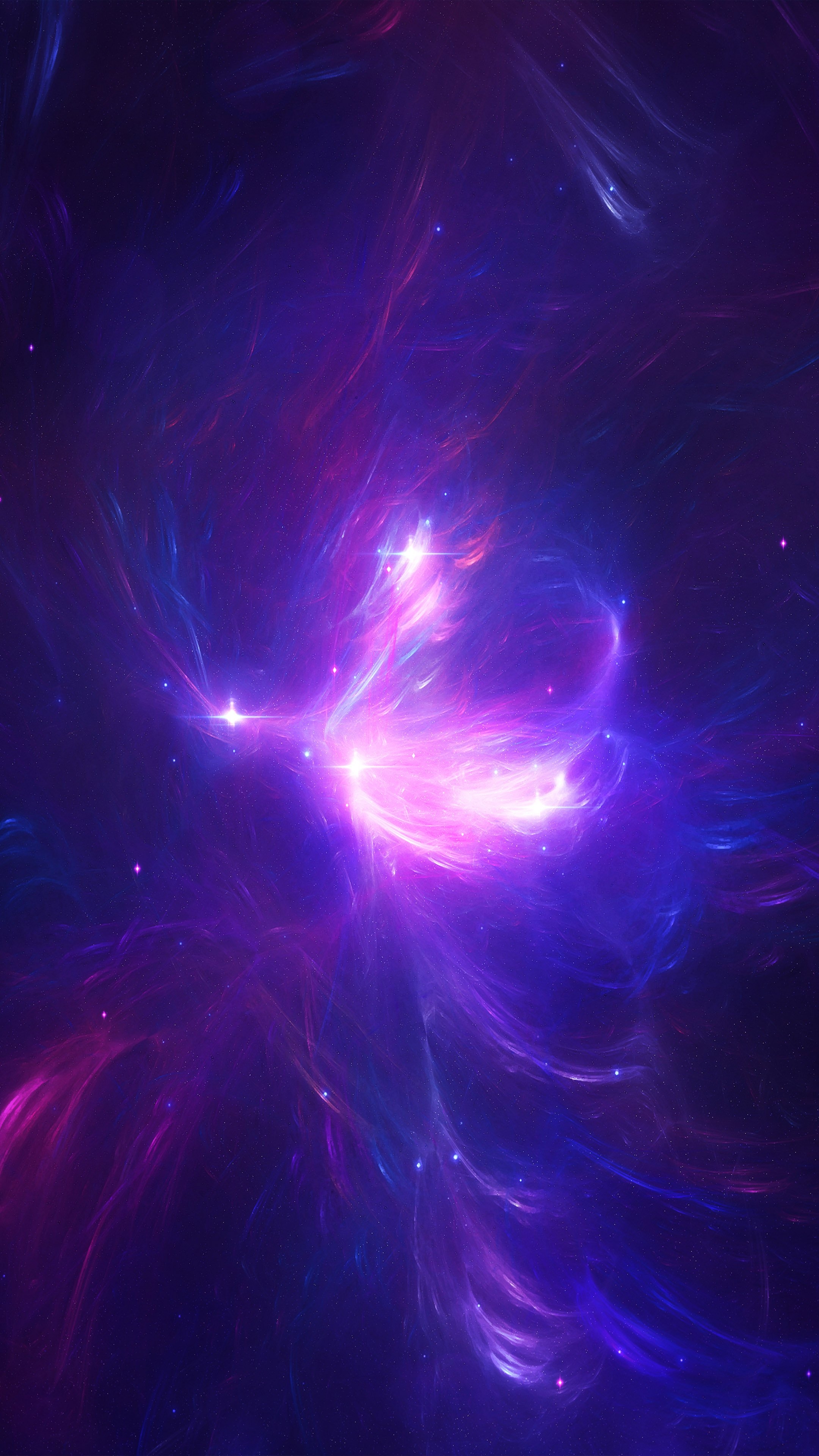 2160x3840 Download Amazing Nebula Purple Free Pure 4K Ultra HD Mobile Wallpaper, Phone