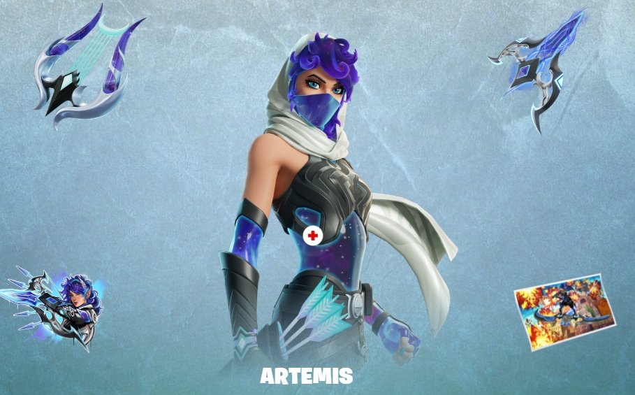 910x570 Artemis Fortnite wallpaper, Desktop