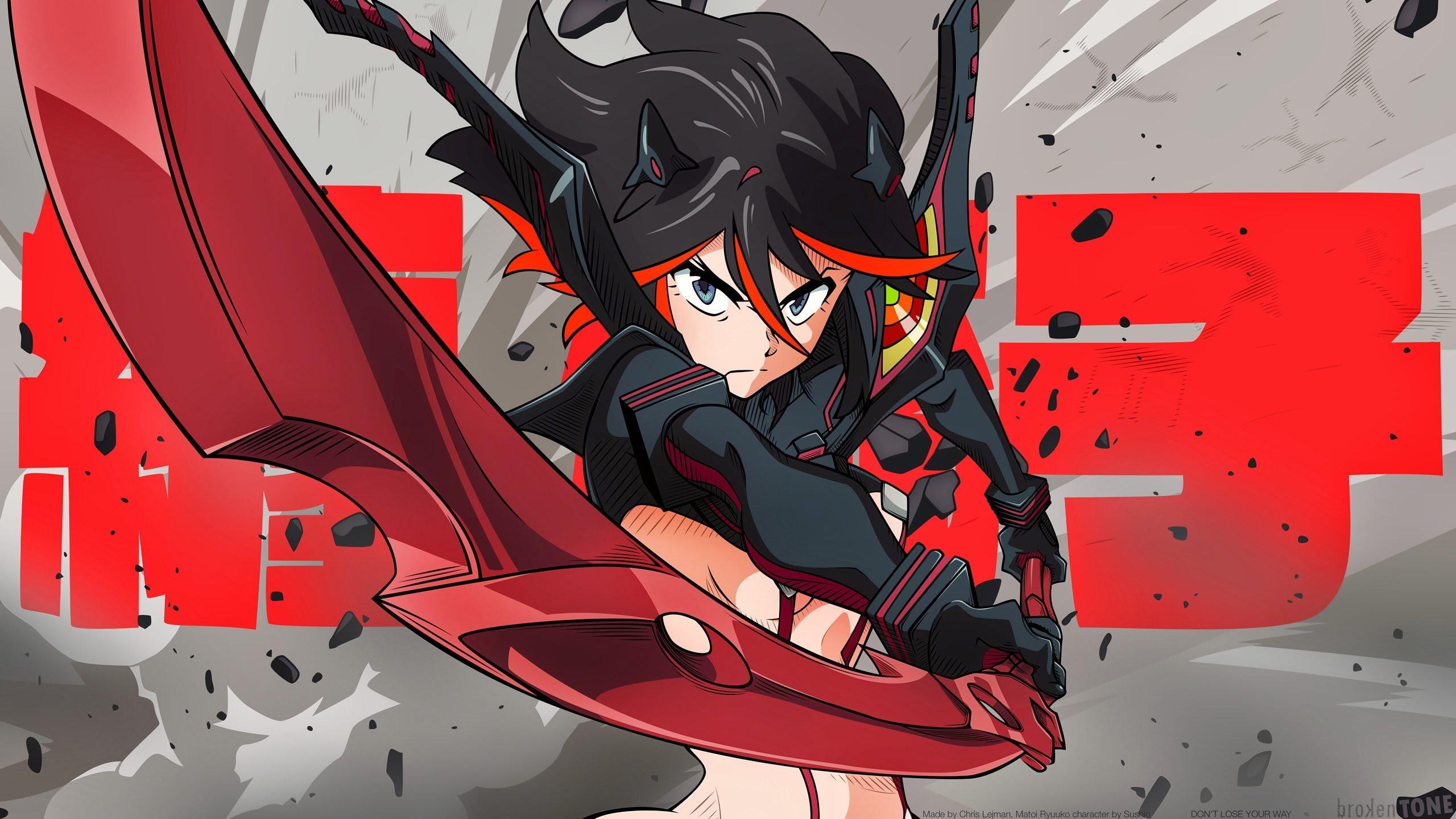 2560x1440 Kill La Kill wallpaper  desktop background, Desktop