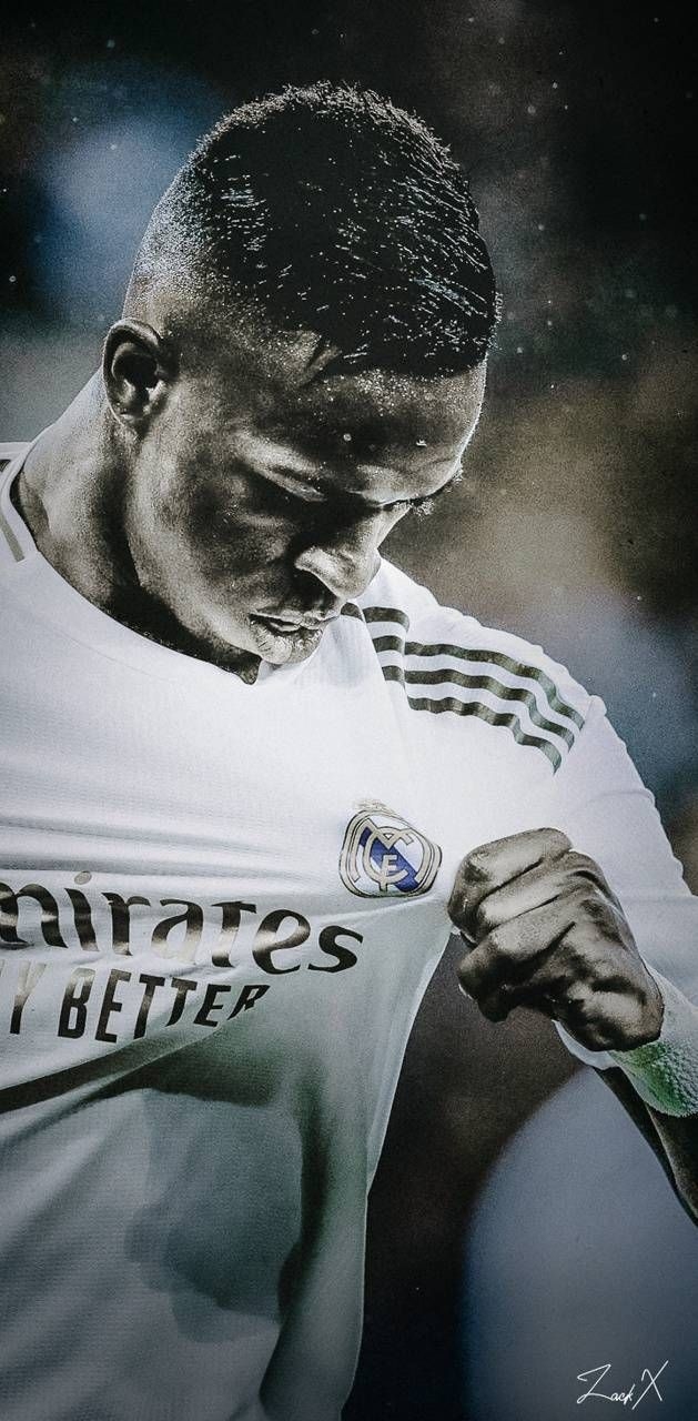 630x1280 Vinicius Jr wallpaper by ZackAX. Football wallpaper, Real madrid wallpaper, Madrid wallpaper, Phone