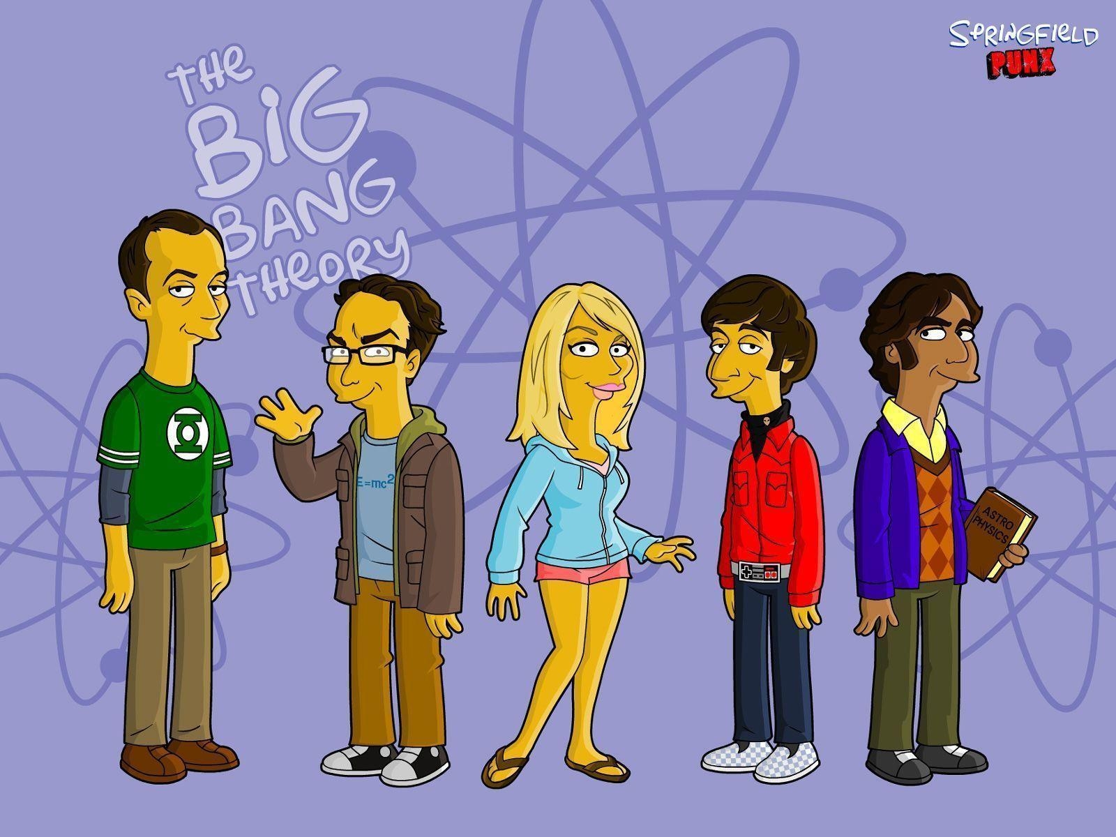 1600x1200 The Big Bang Theory Logo Wallpaper, Desktop