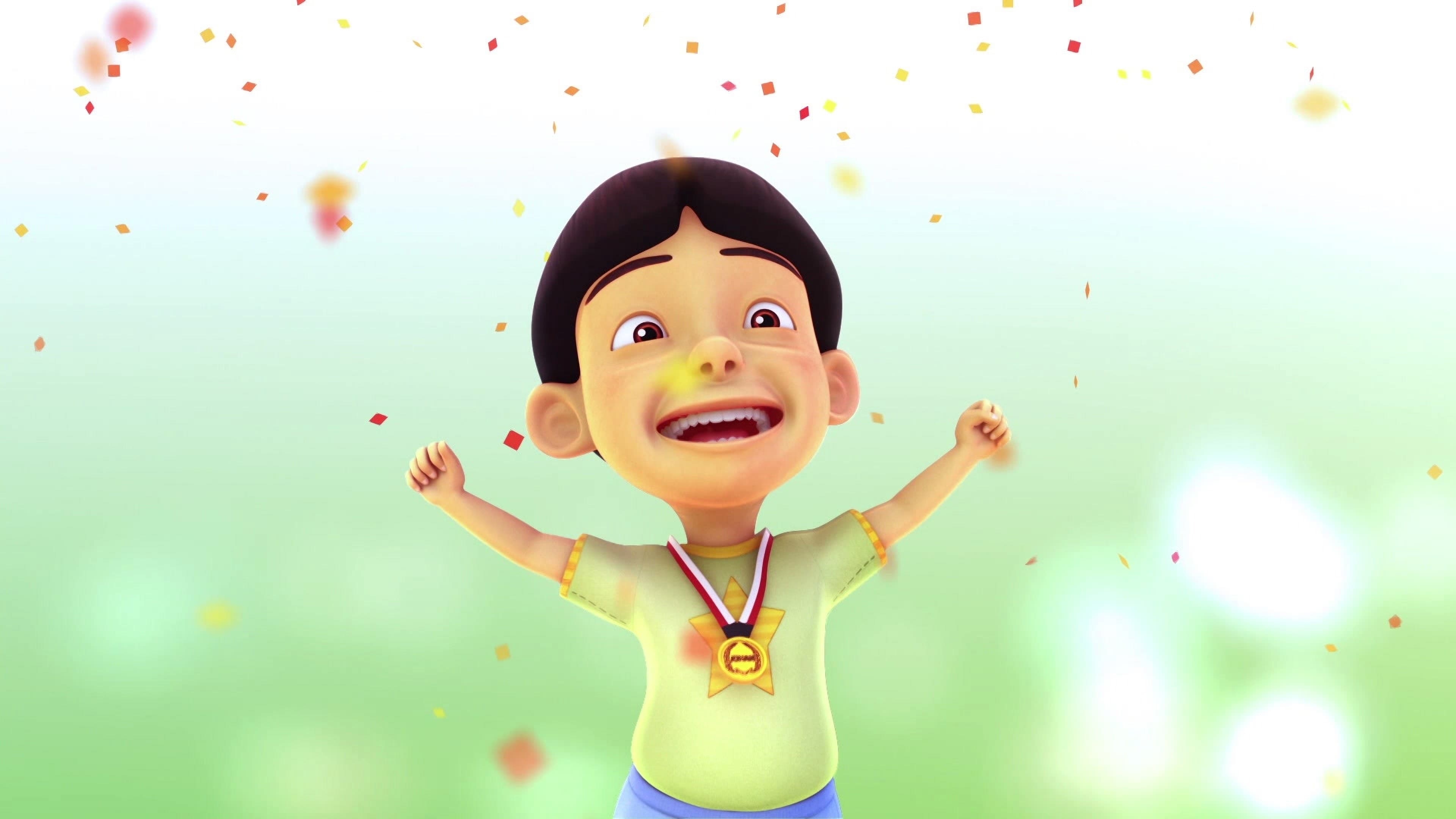 3840x2160 Upin & Ipin: Season 12 Prestasi, Desktop