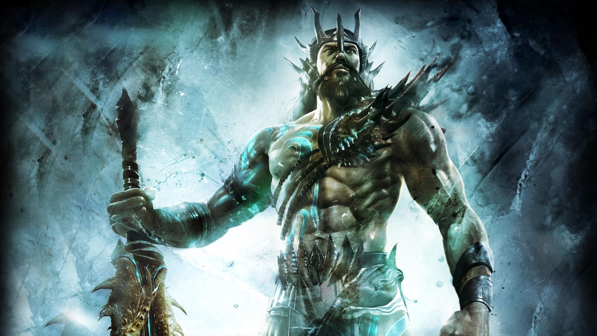 1920x1080 Poseidon In God Of War Ascension Gods, Desktop