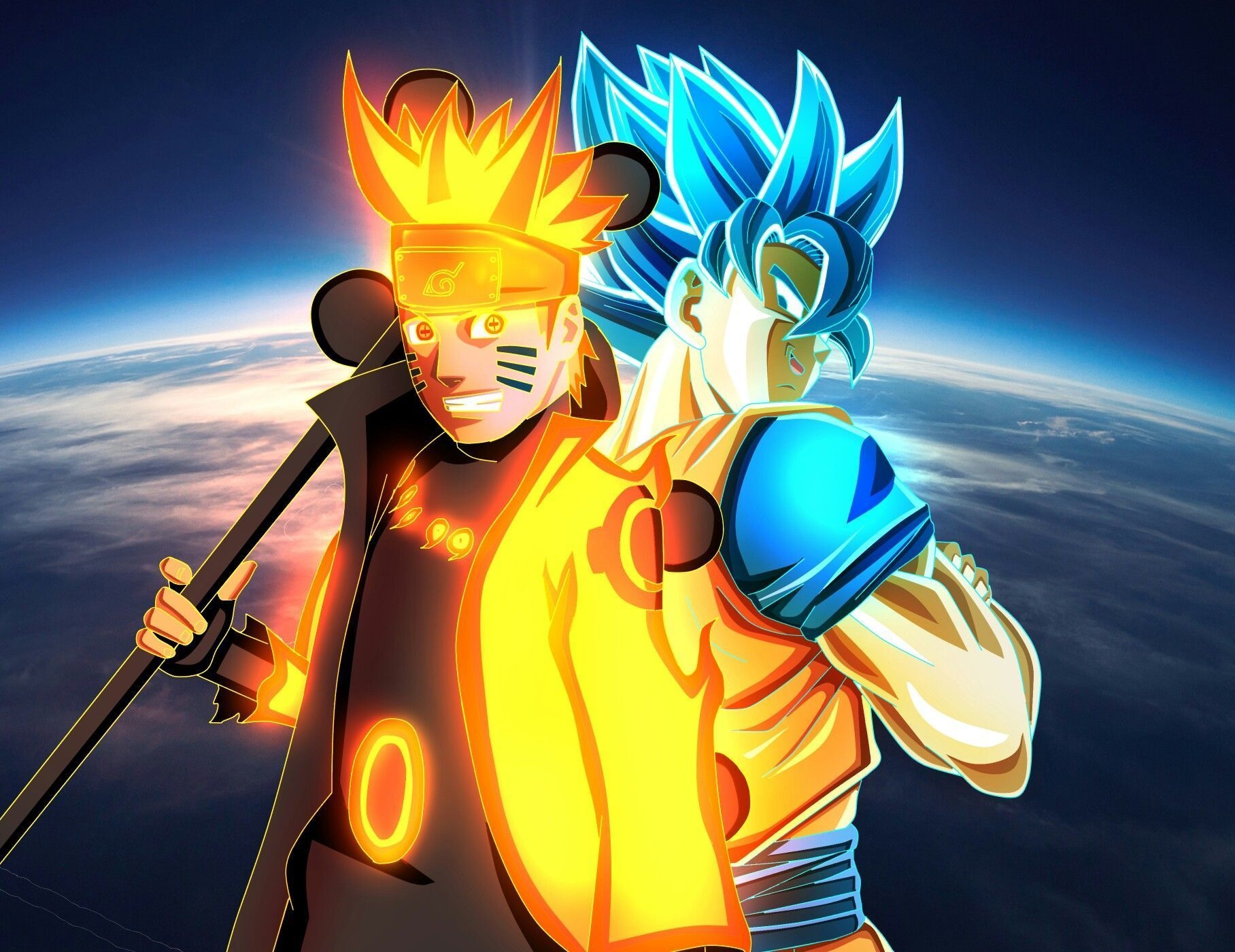 1820x1400 Naruto vs Goku Wallpaper Free Naruto vs Goku Background, Desktop