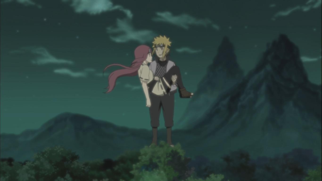 1370x770 Minato And Kushina Kiss, Desktop