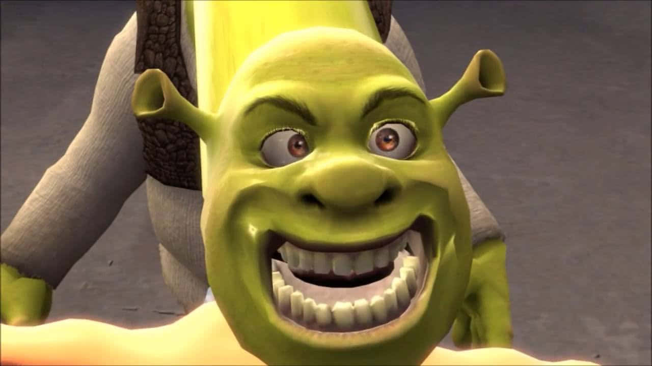 1280x720 Download Donkey and Shrek having a laugh!, Desktop