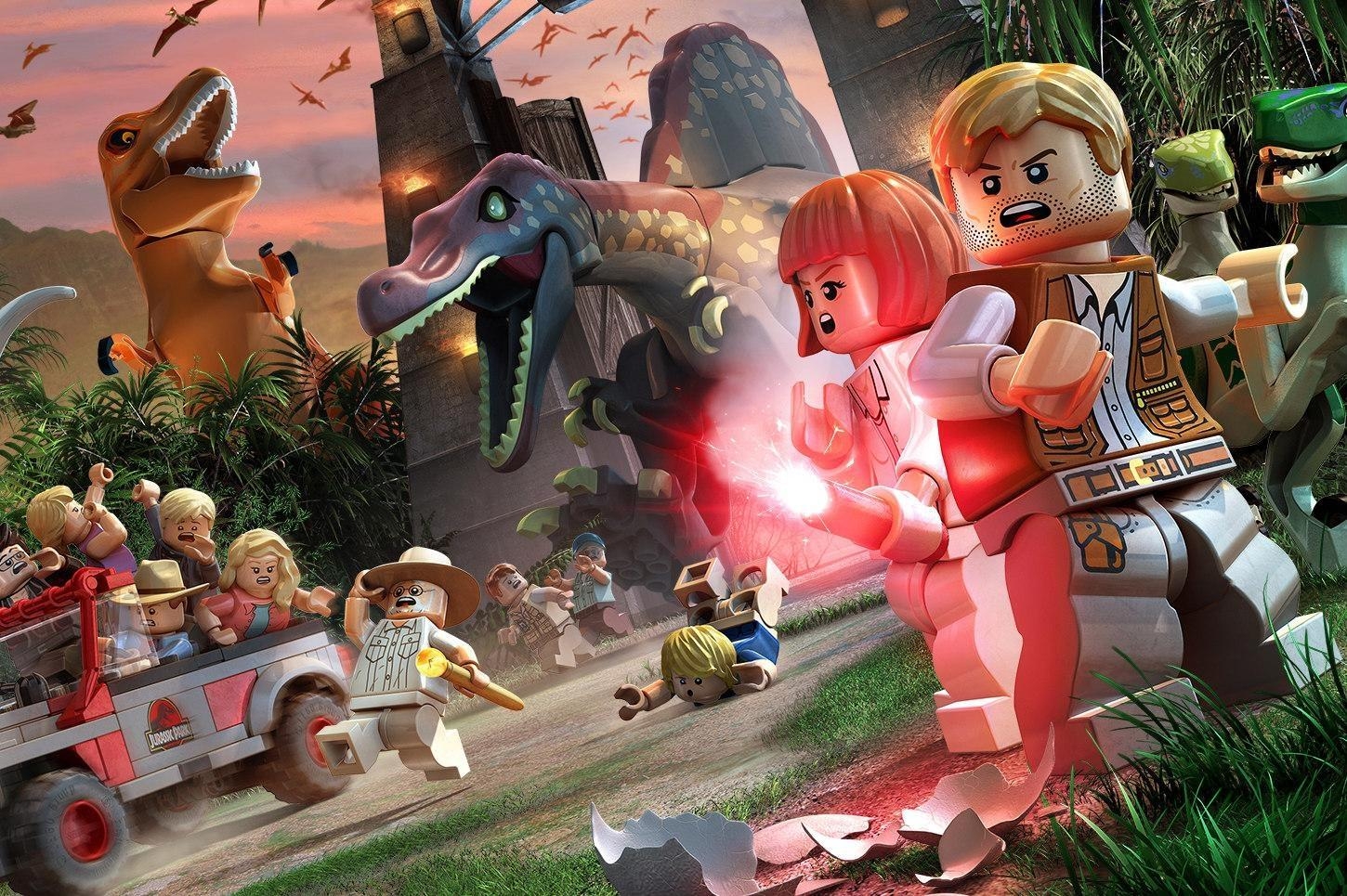 1450x970 Lego Jurassic World Wallpaper High Quality, Desktop