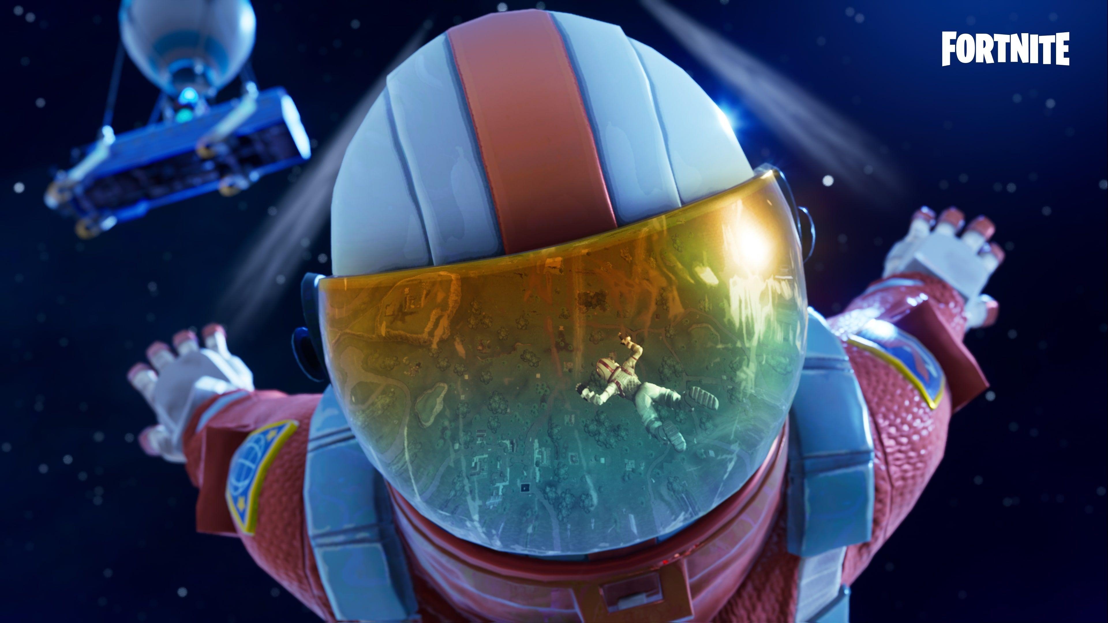 3840x2160 Fortnite 4K Wallpaper Battle Royale Skydive Wallpaper, Desktop