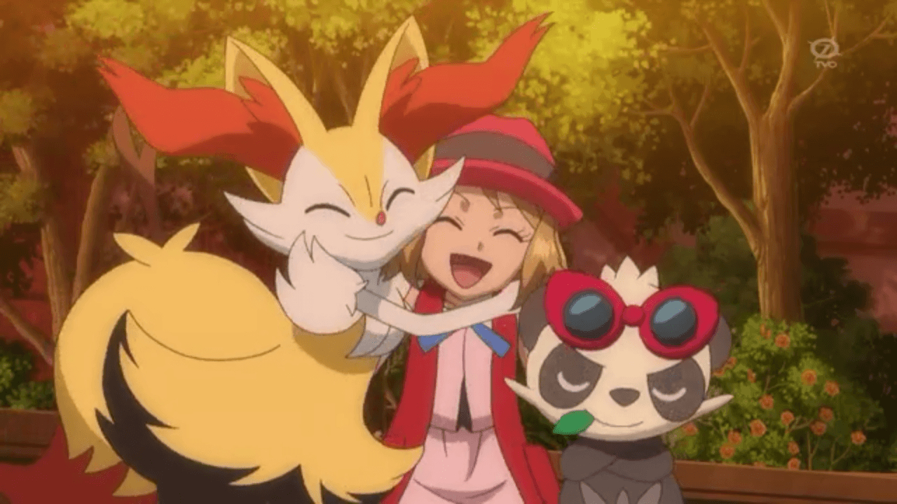 1280x720 Serena (Pokemon XY) image Serena Braixen and Pancham HD wallpaper, Desktop