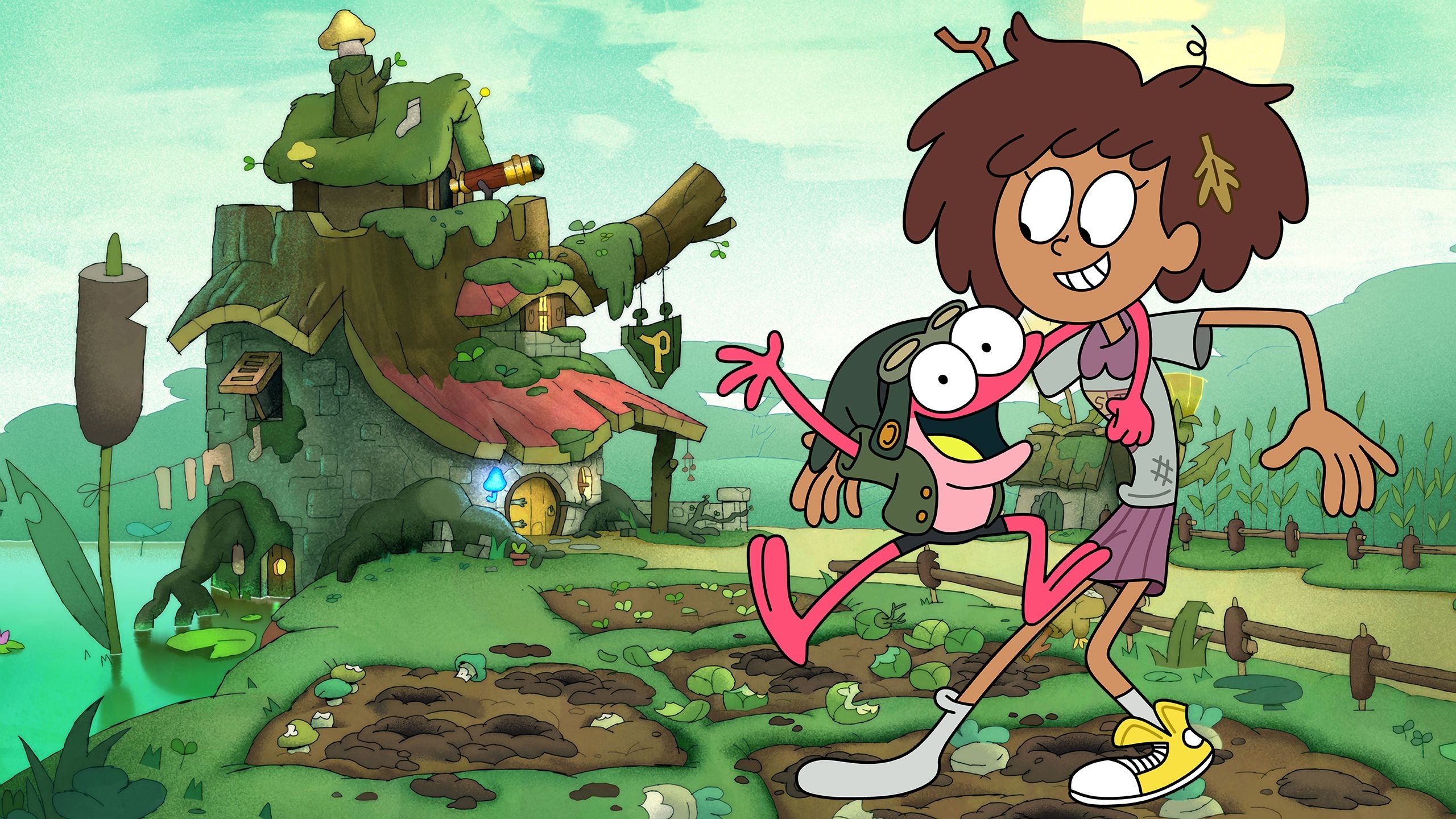 2560x1440 Disney Amphibia desktop wallpaper, Desktop